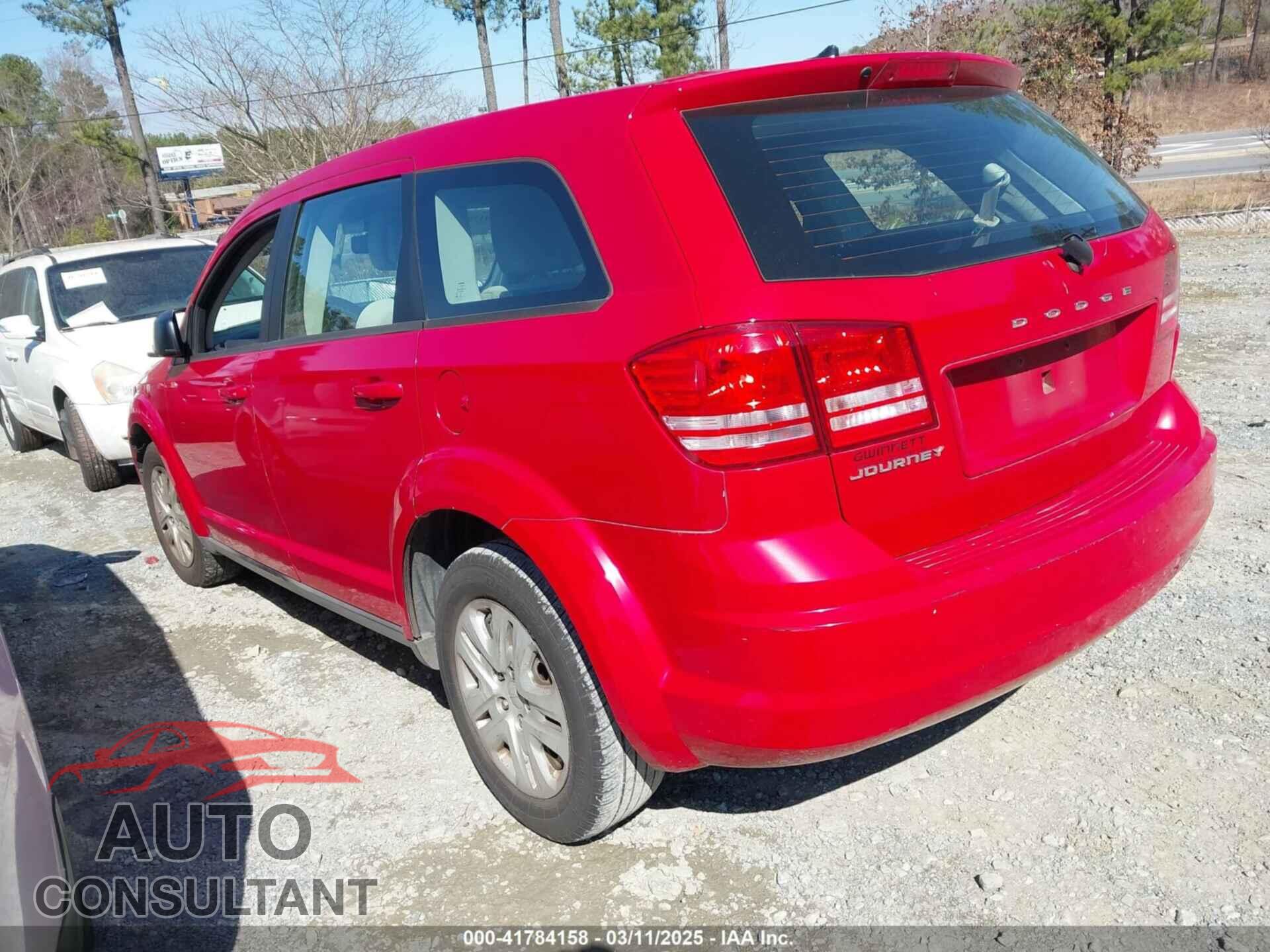 DODGE JOURNEY 2013 - 3C4PDCAB2DT671487