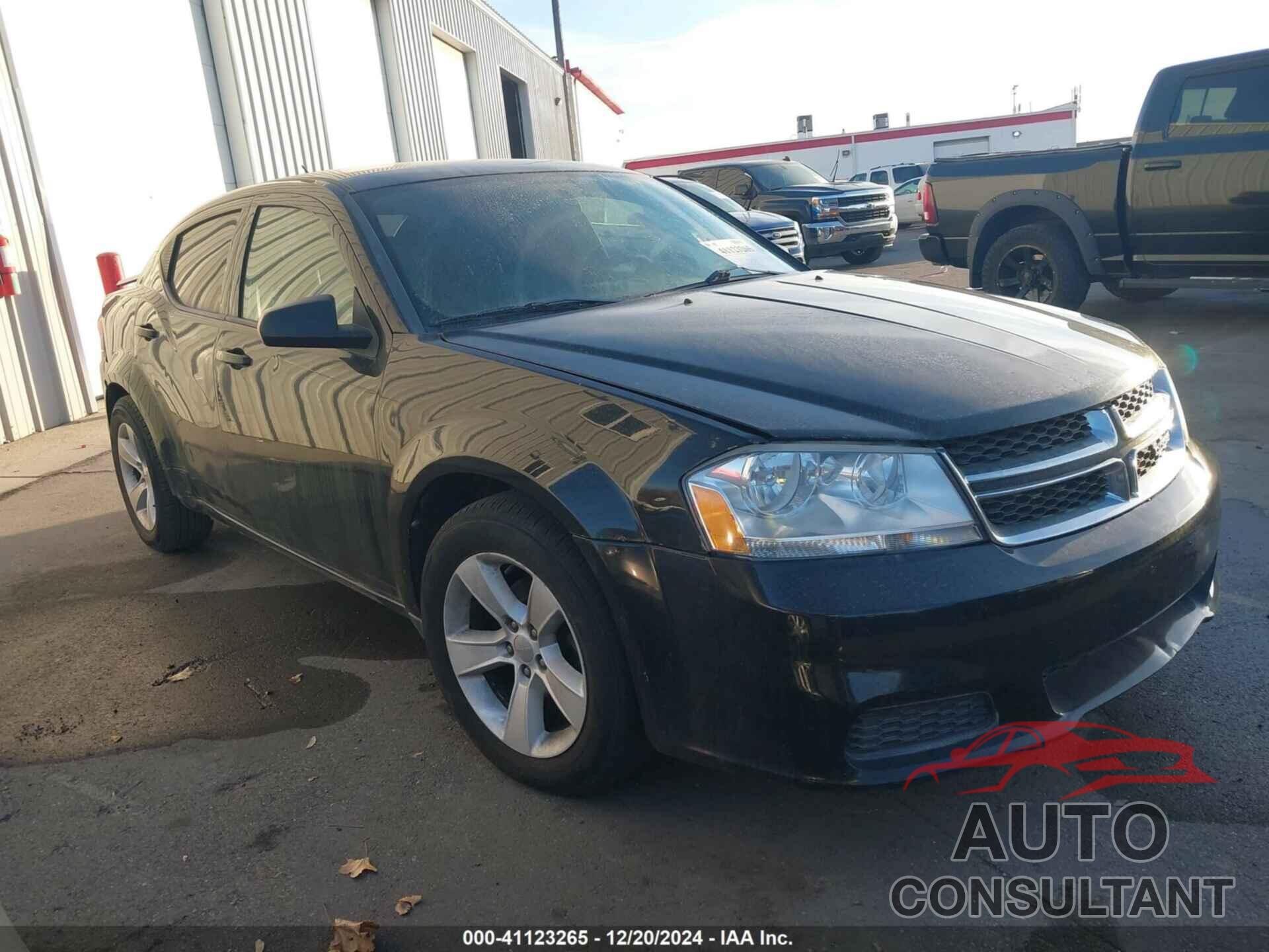 DODGE AVENGER 2013 - 1C3CDZAB4DN535643