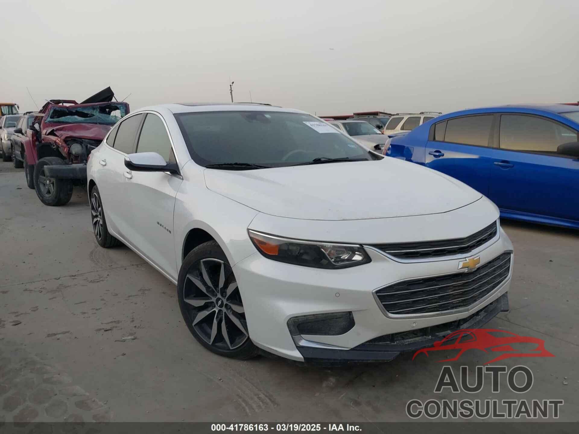 CHEVROLET MALIBU 2017 - 1G1ZE5STXHF285448