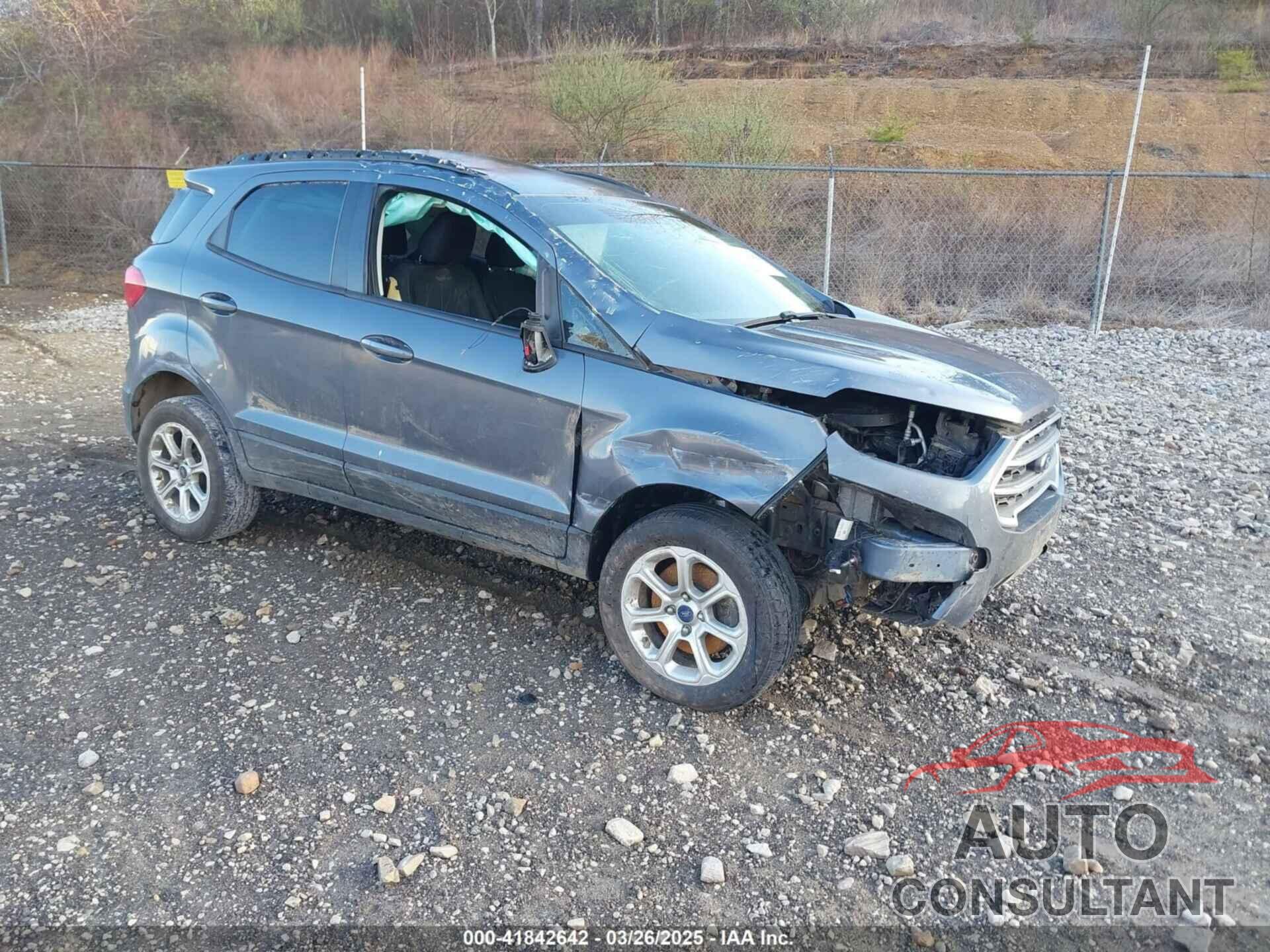 FORD ECOSPORT 2018 - MAJ6P1UL4JC189080