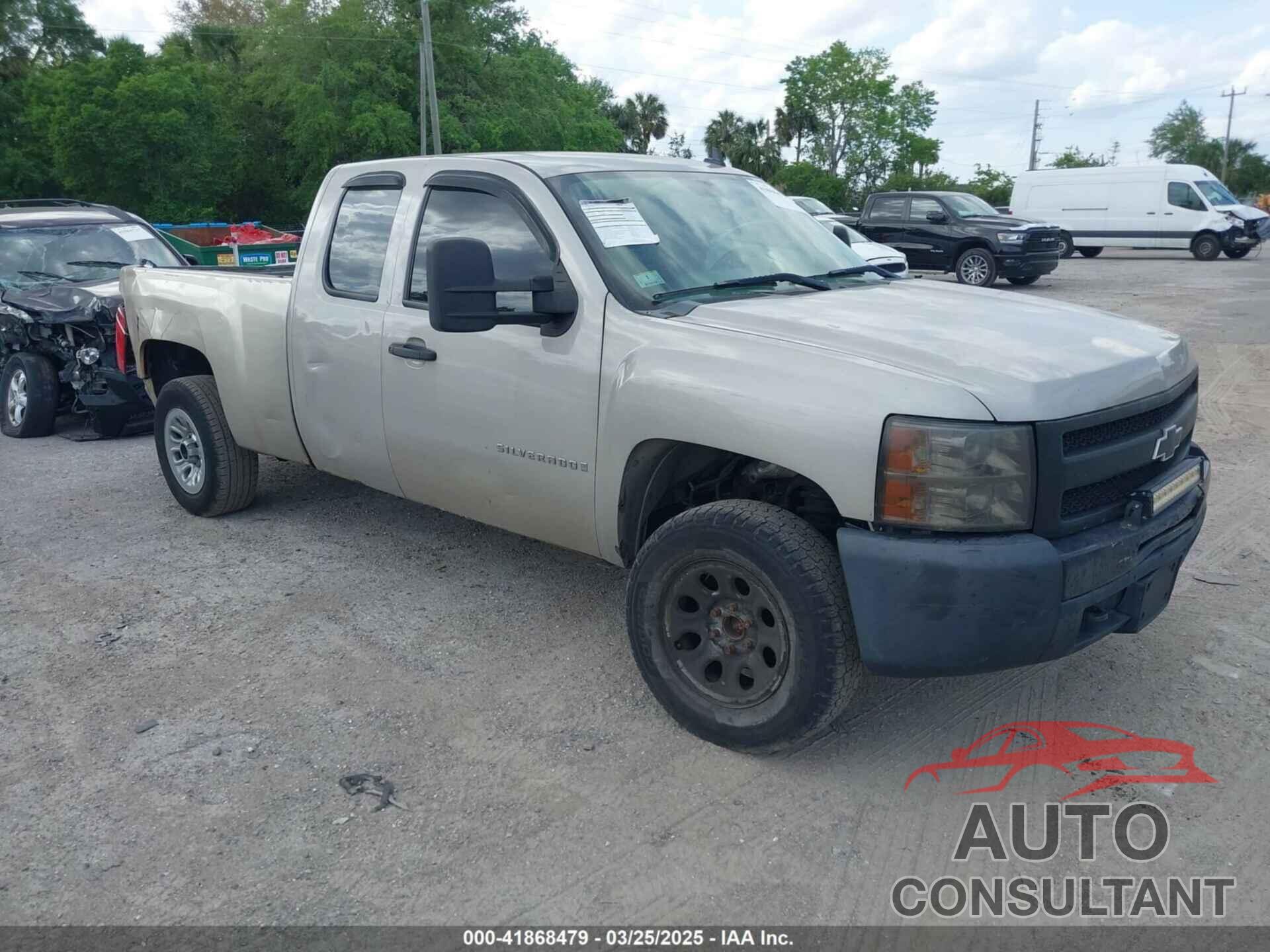 CHEVROLET SILVERADO 1500 2009 - 1GCEK19089Z237787