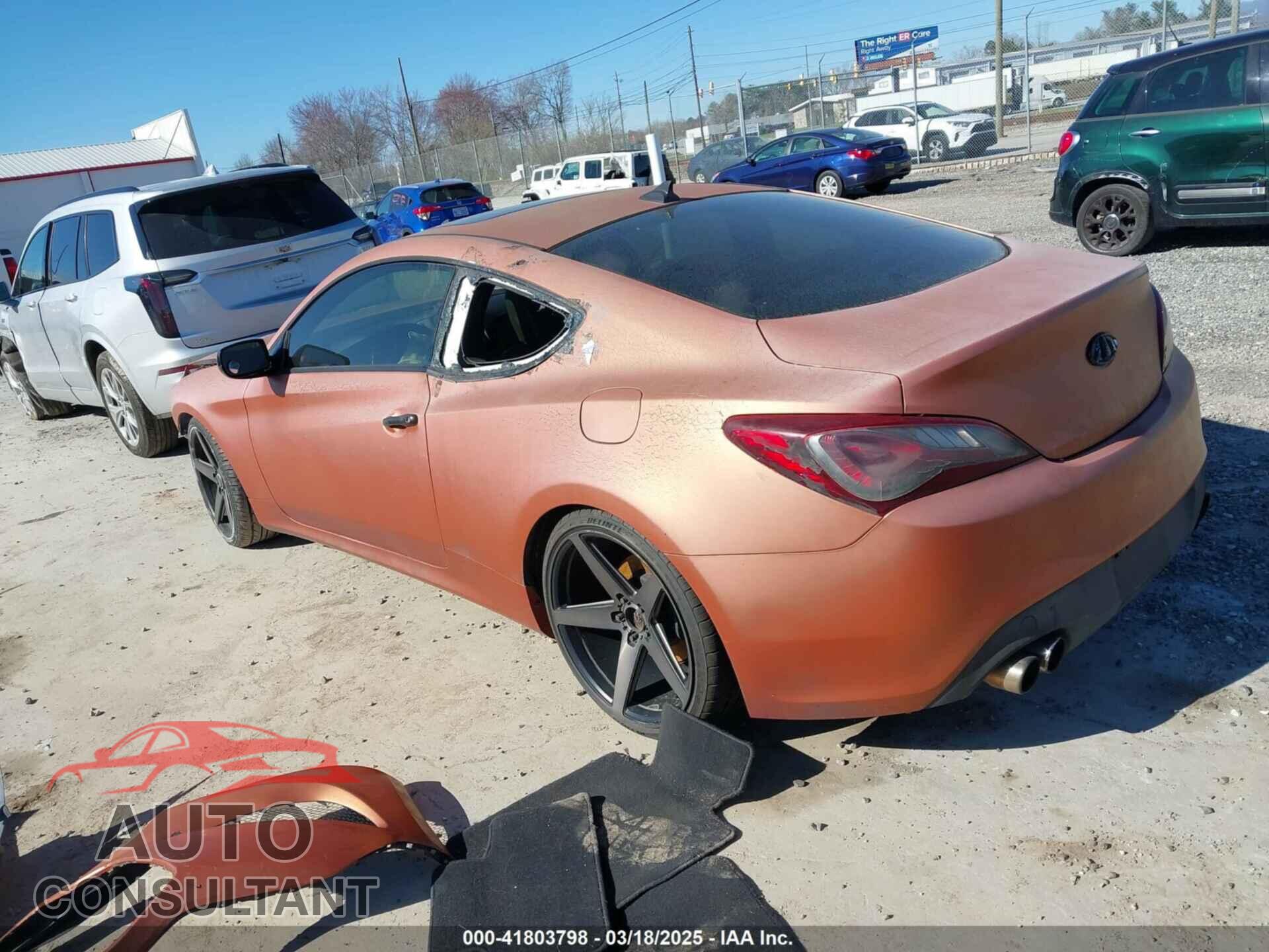 HYUNDAI GENESIS 2013 - KMHHT6KD3DU080563
