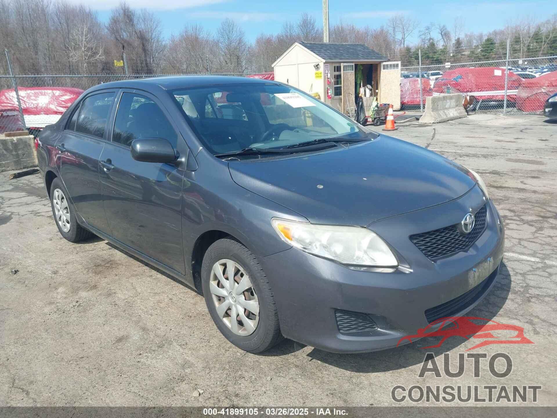TOYOTA COROLLA 2009 - JTDBL40EX99042655