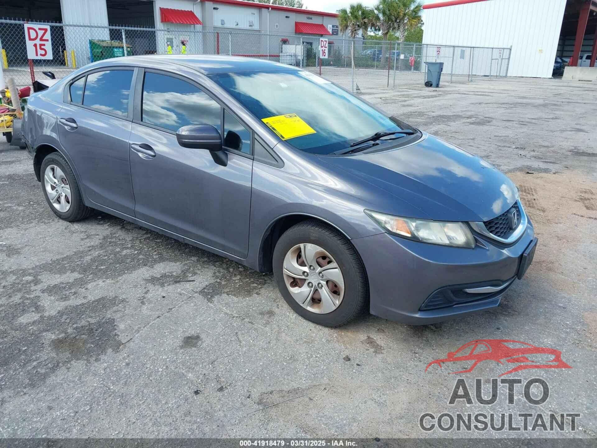 HONDA CIVIC 2015 - 19XFB2F59FE119409