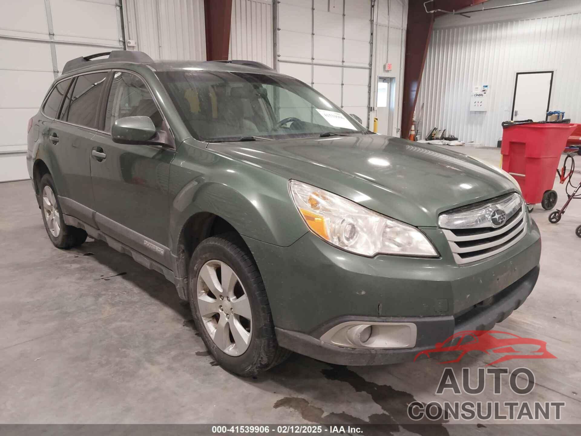 SUBARU OUTBACK 2010 - 4S4BRBCC9A3348018