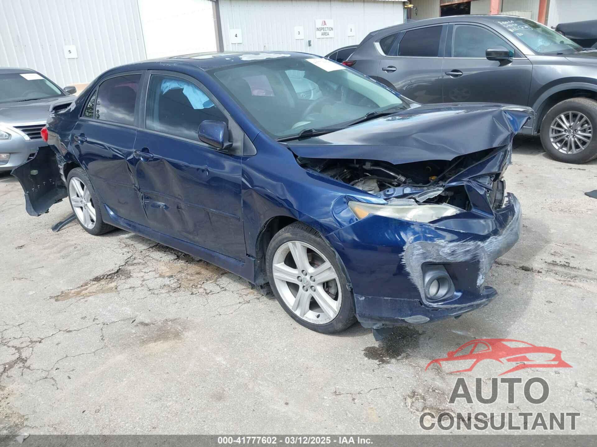 TOYOTA COROLLA 2013 - 5YFBU4EE9DP138964