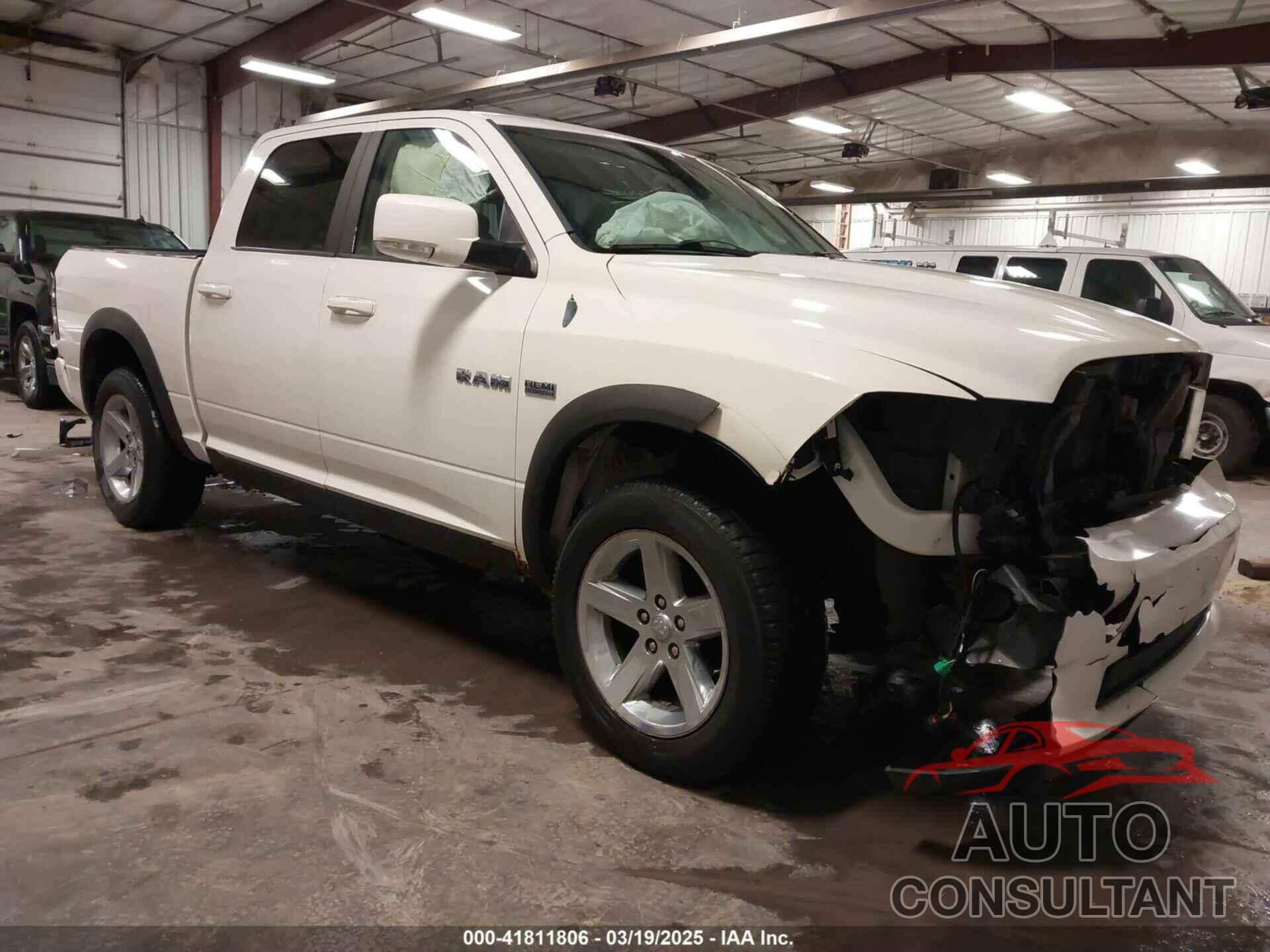 DODGE RAM 1500 2009 - 1D3HV13T69S714692