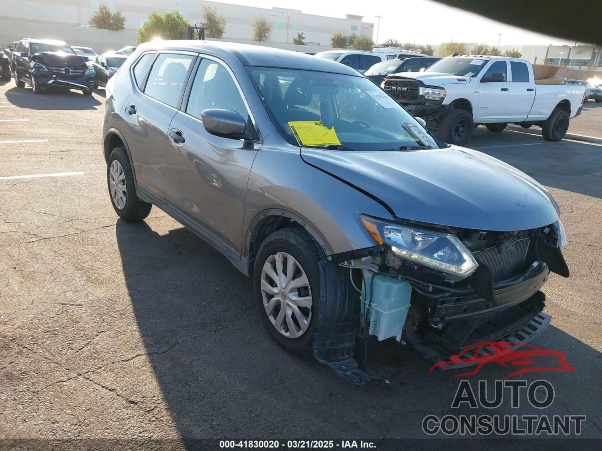 NISSAN ROGUE 2016 - KNMAT2MT5GP594145