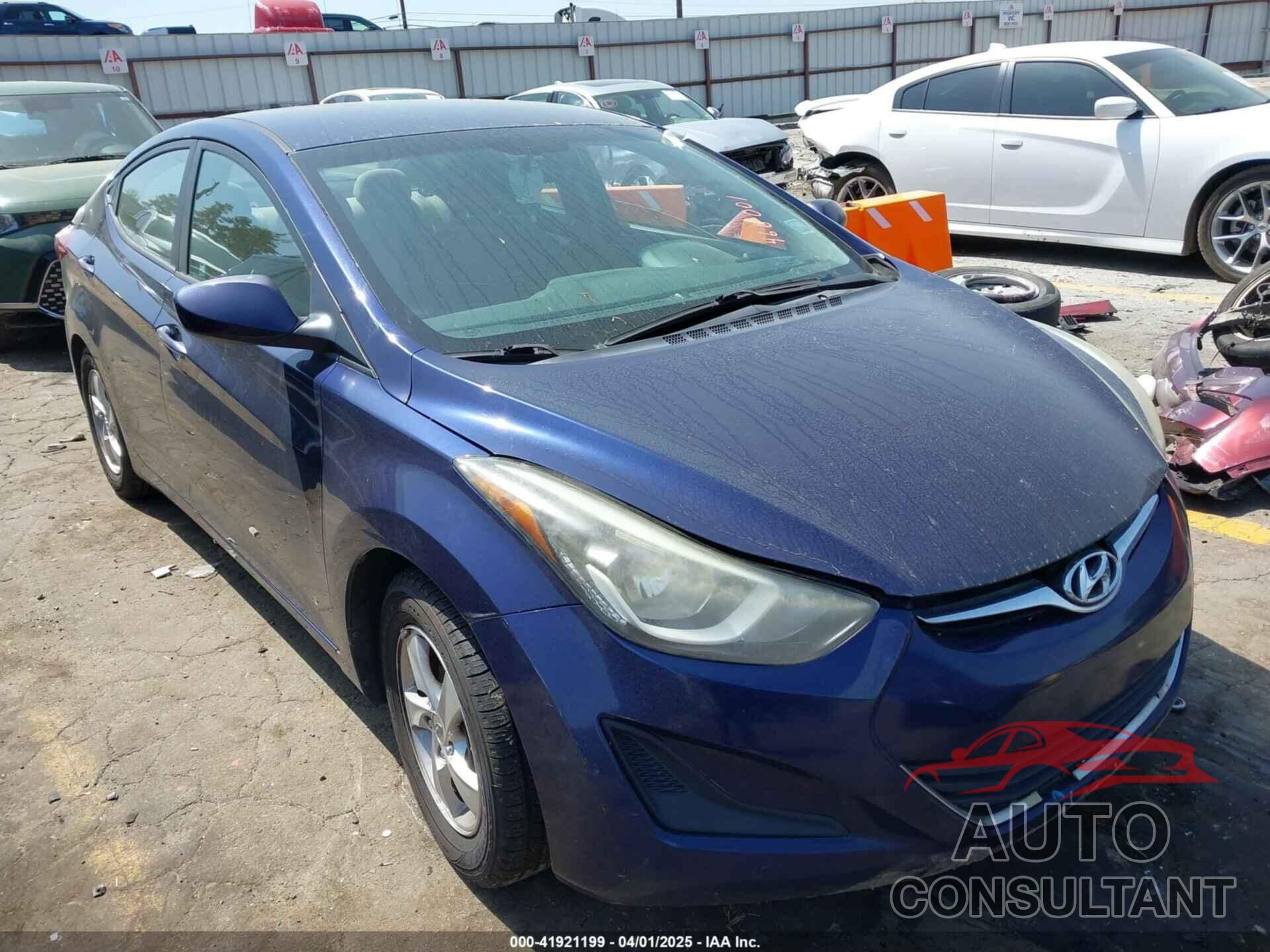 HYUNDAI ELANTRA 2014 - 5NPDH4AE9EH466001