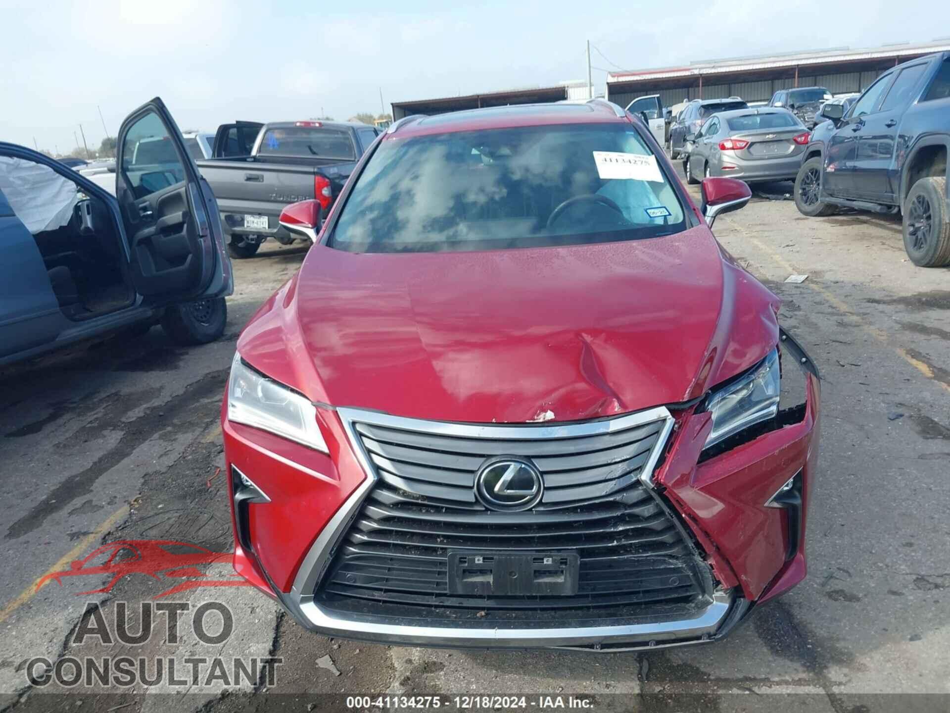 LEXUS RX 2017 - 2T2ZZMCA1HC043705