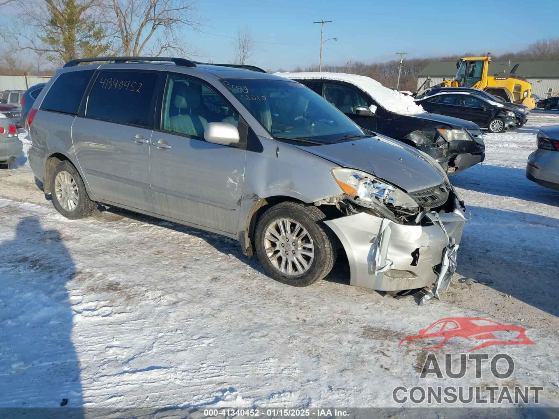 TOYOTA SIENNA 2010 - 5TDYK4CC2AS313950