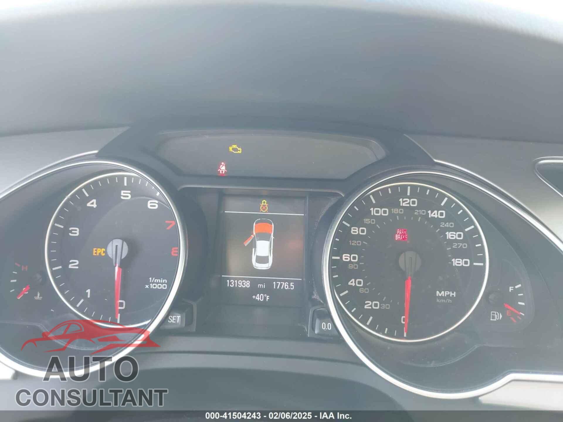 AUDI A5 2011 - WAURFAFR9BA031999