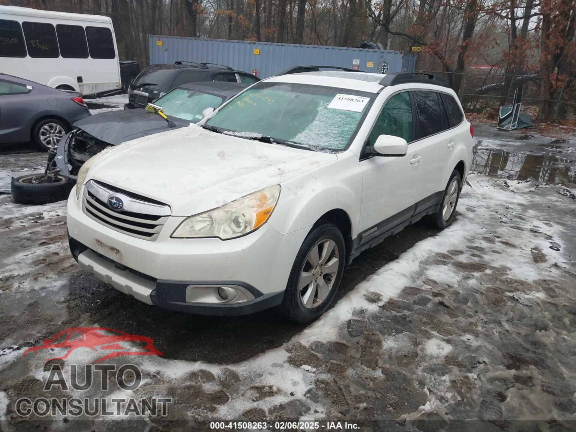 SUBARU OUTBACK 2011 - 4S4BRBLC0B3365534