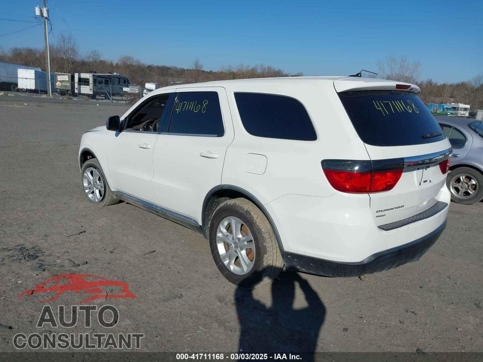 DODGE DURANGO 2012 - 1C4RDJAG6CC100782