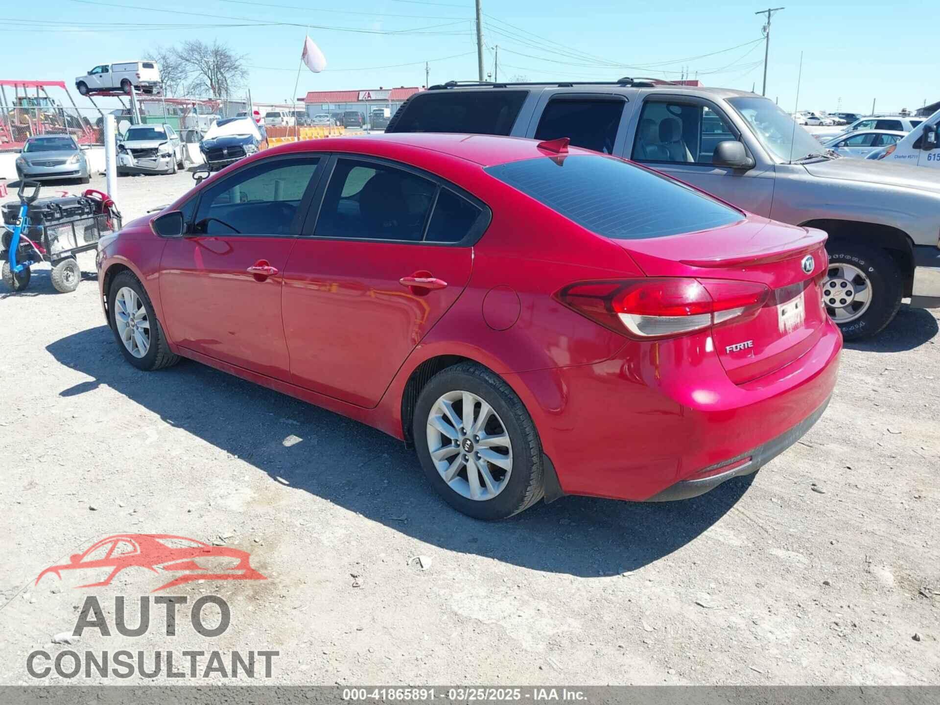 KIA FORTE 2017 - 3KPFL4A75HE062792