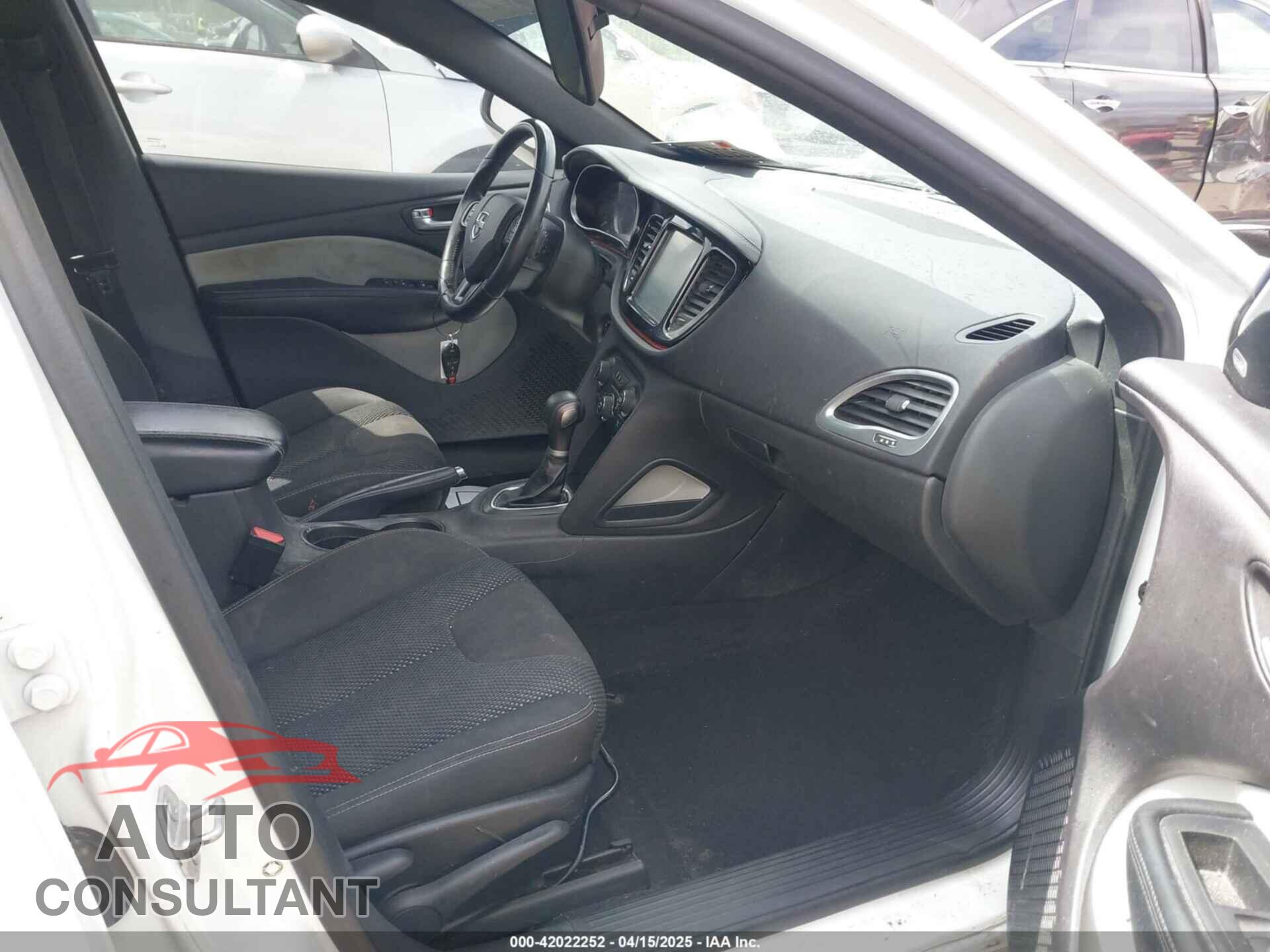 DODGE DART 2015 - 1C3CDFBB5FD116724