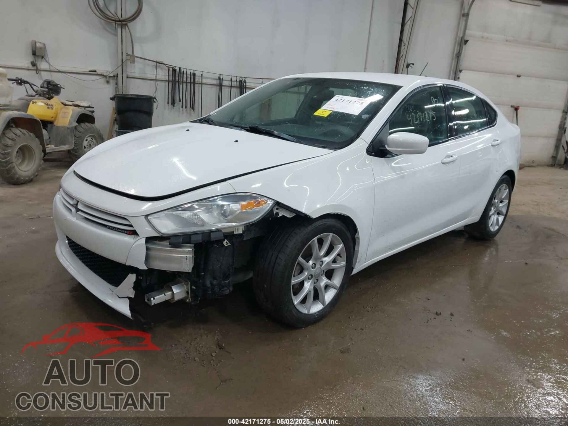 DODGE DART 2013 - 1C3CDFBA6DD137828