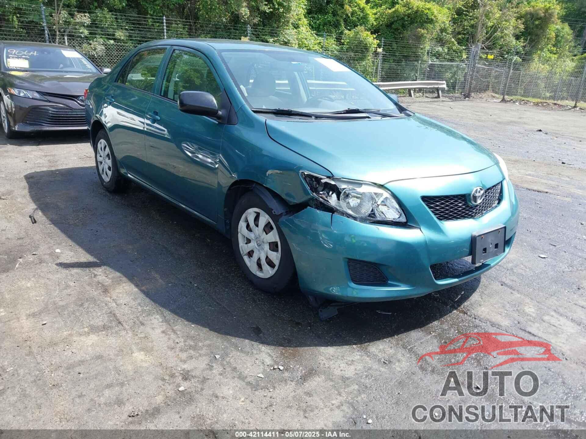 TOYOTA COROLLA 2009 - JTDBL40E49J054704