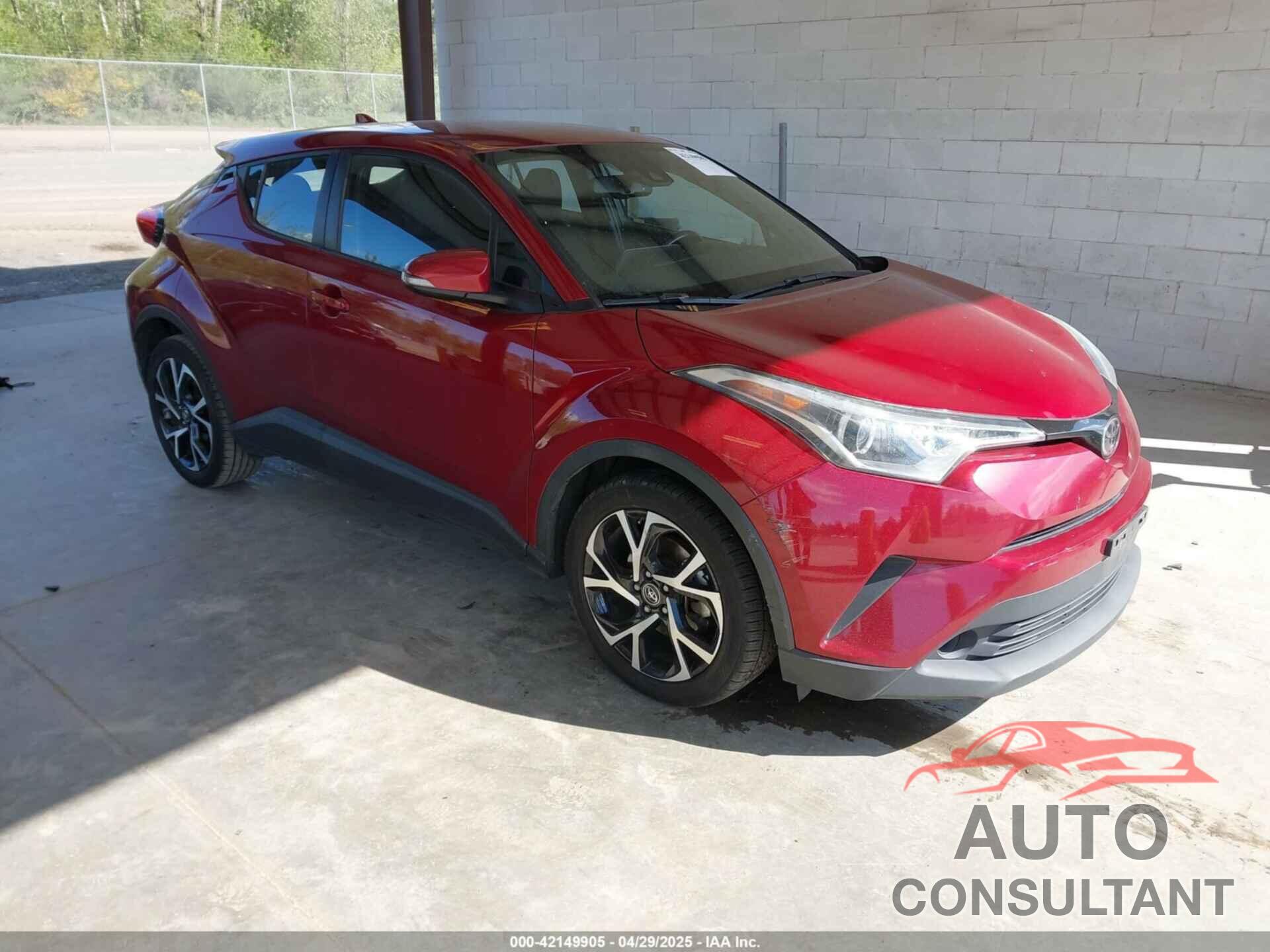 TOYOTA C-HR 2018 - NMTKHMBX6JR027381