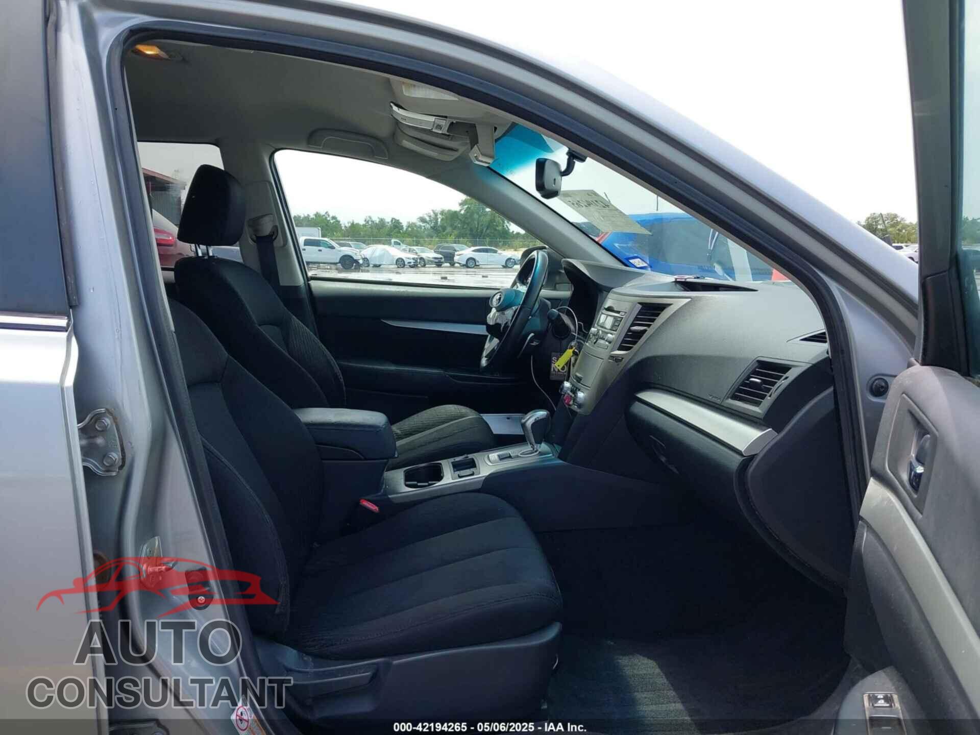 SUBARU OUTBACK 2011 - 4S4BRBFC2B3336774
