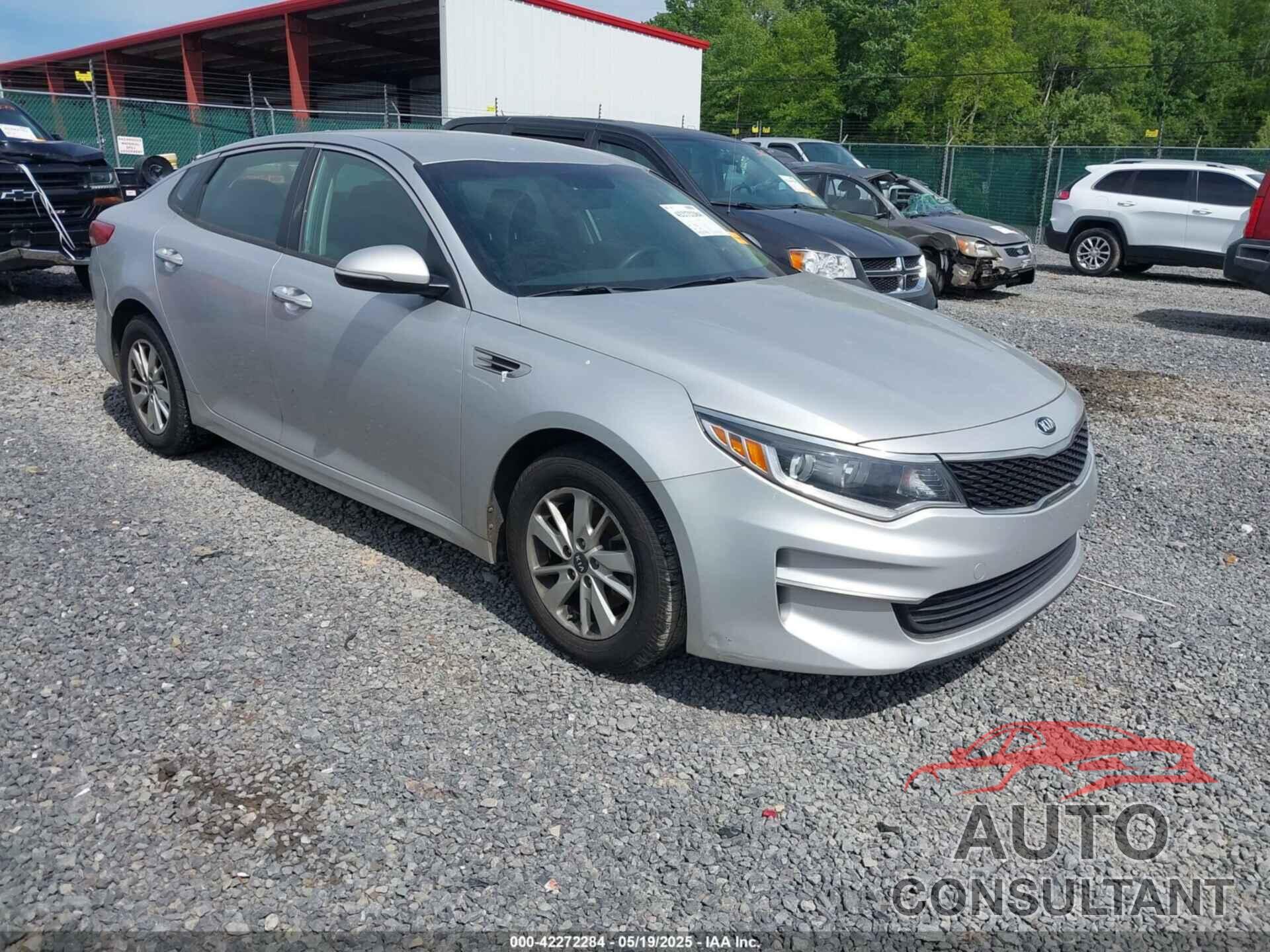 KIA OPTIMA 2016 - KNAGT4L37G5105194