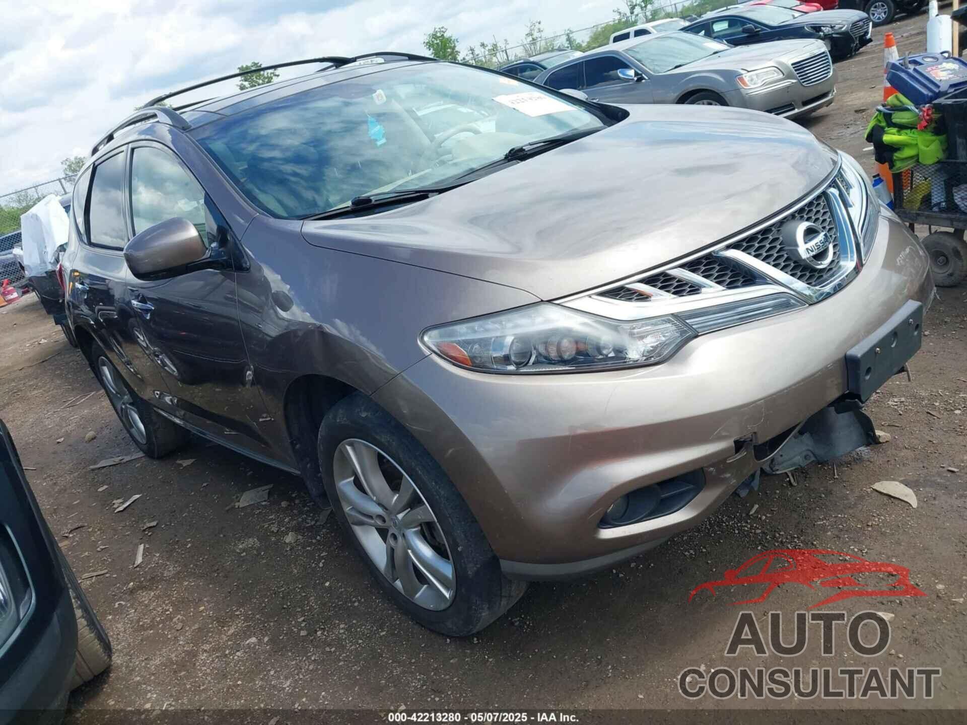 NISSAN MURANO 2011 - JN8AZ1MW8BW170920