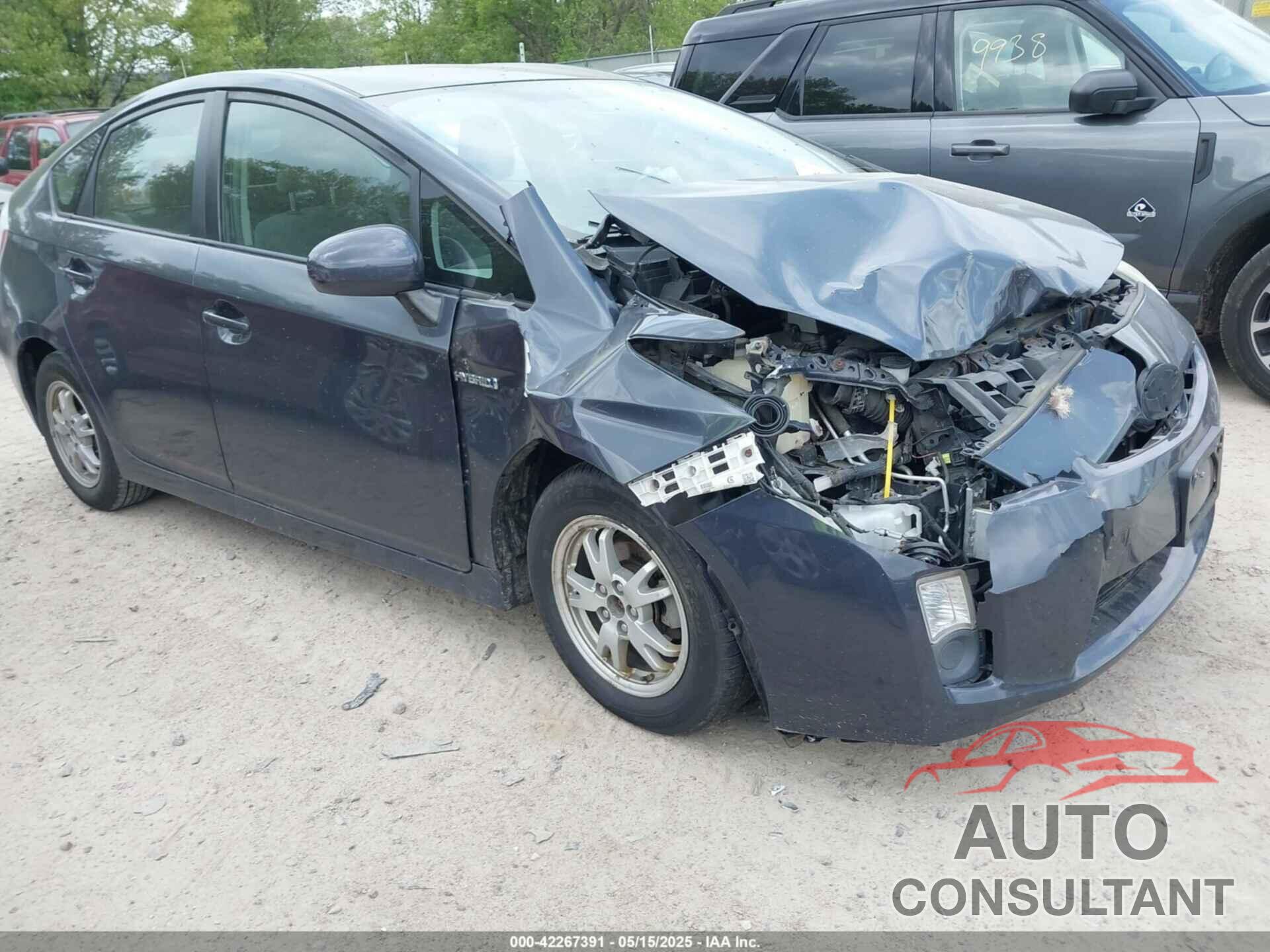 TOYOTA PRIUS 2011 - JTDKN3DU4B0303598