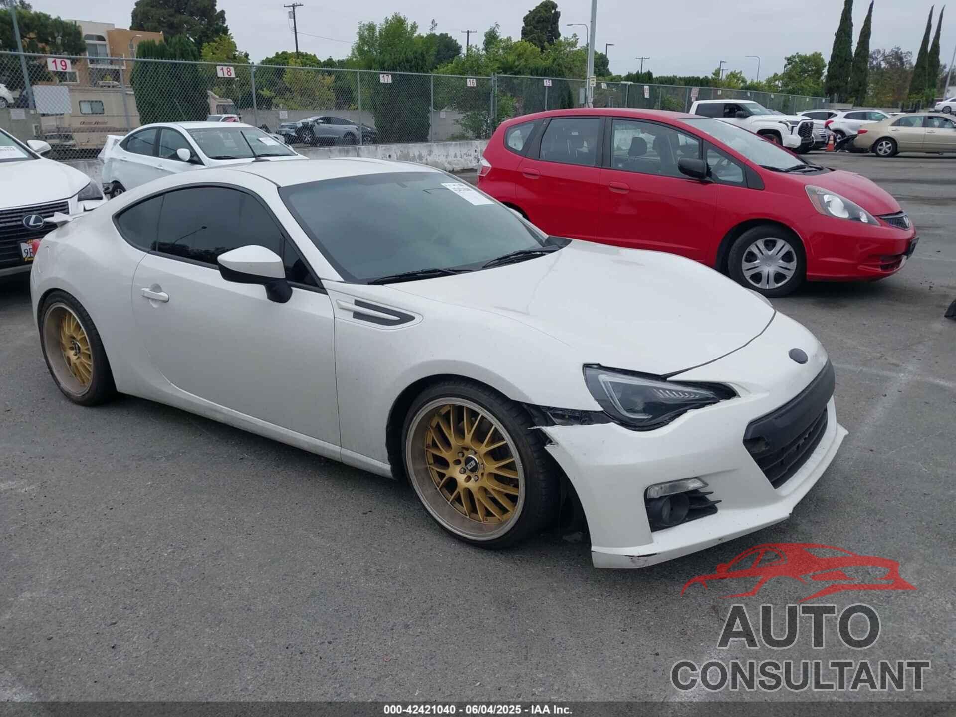 SUBARU BRZ 2013 - JF1ZCAC19D1609294