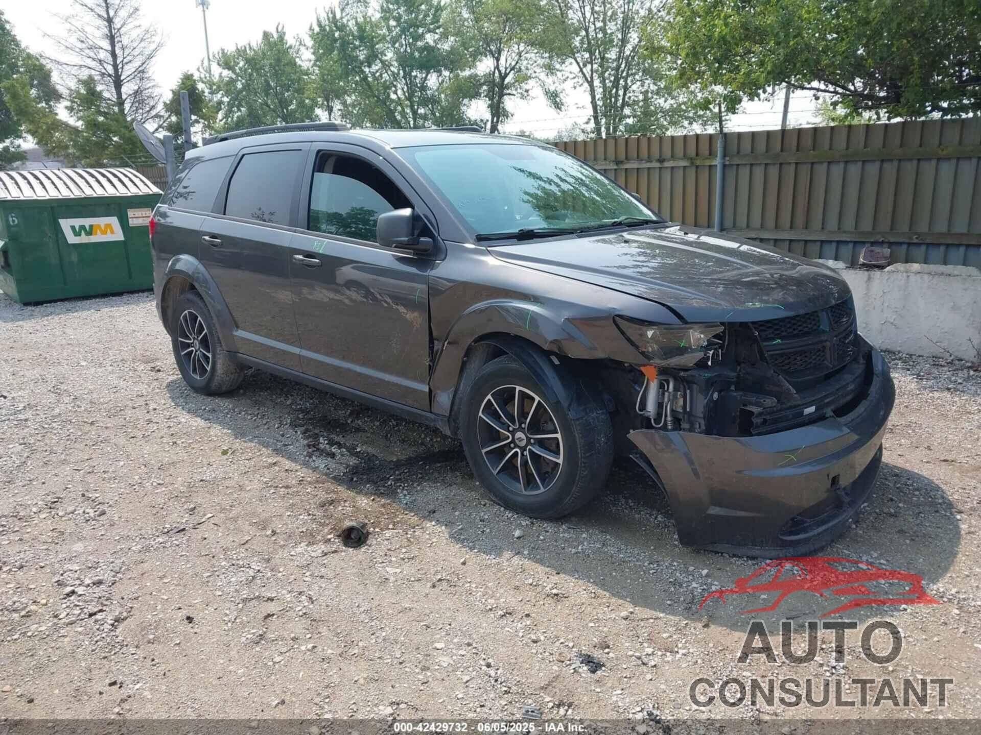 DODGE JOURNEY 2018 - 3C4PDCAB9JT170477