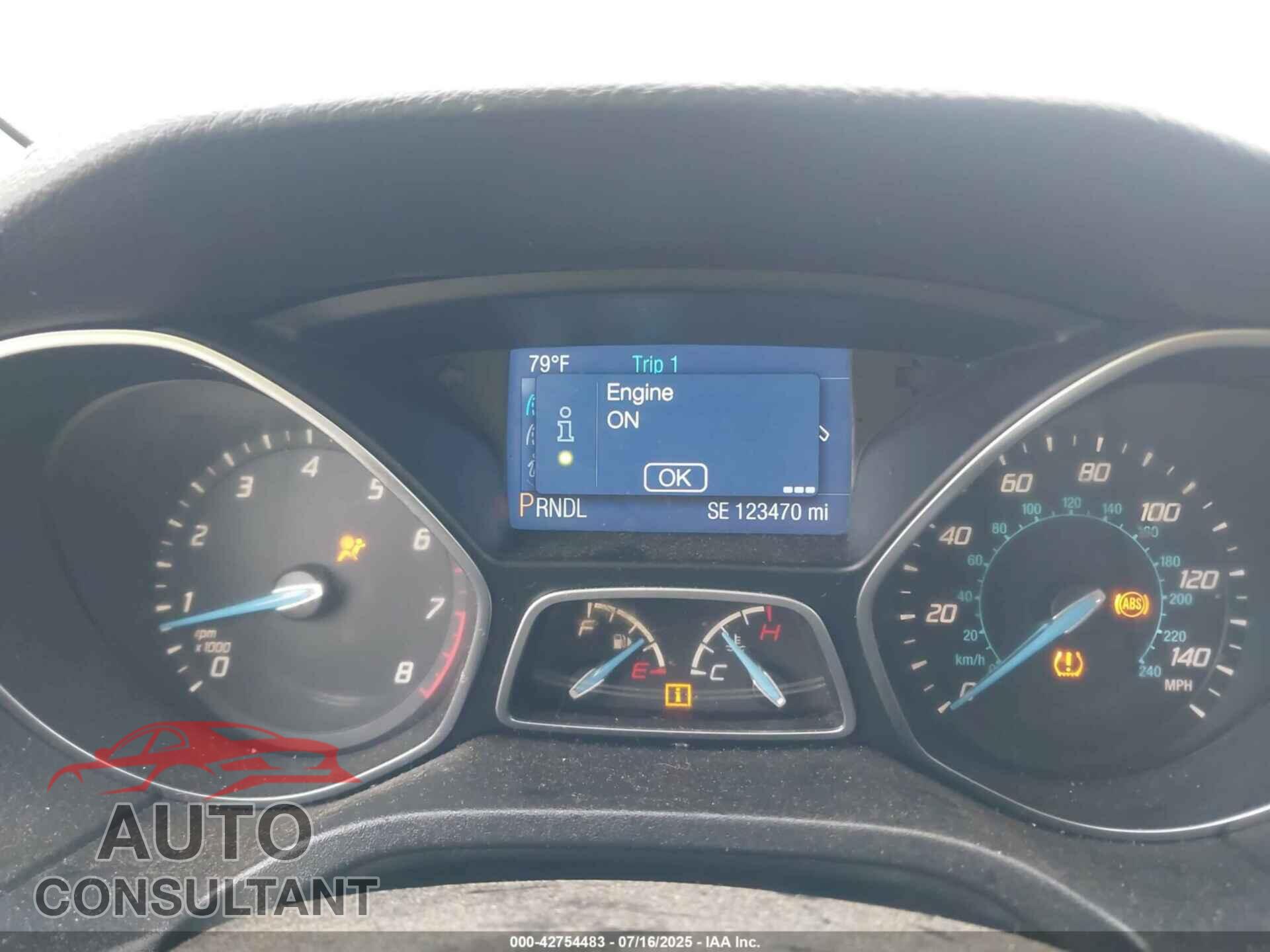 FORD FOCUS 2014 - 1FADP3F22EL322822