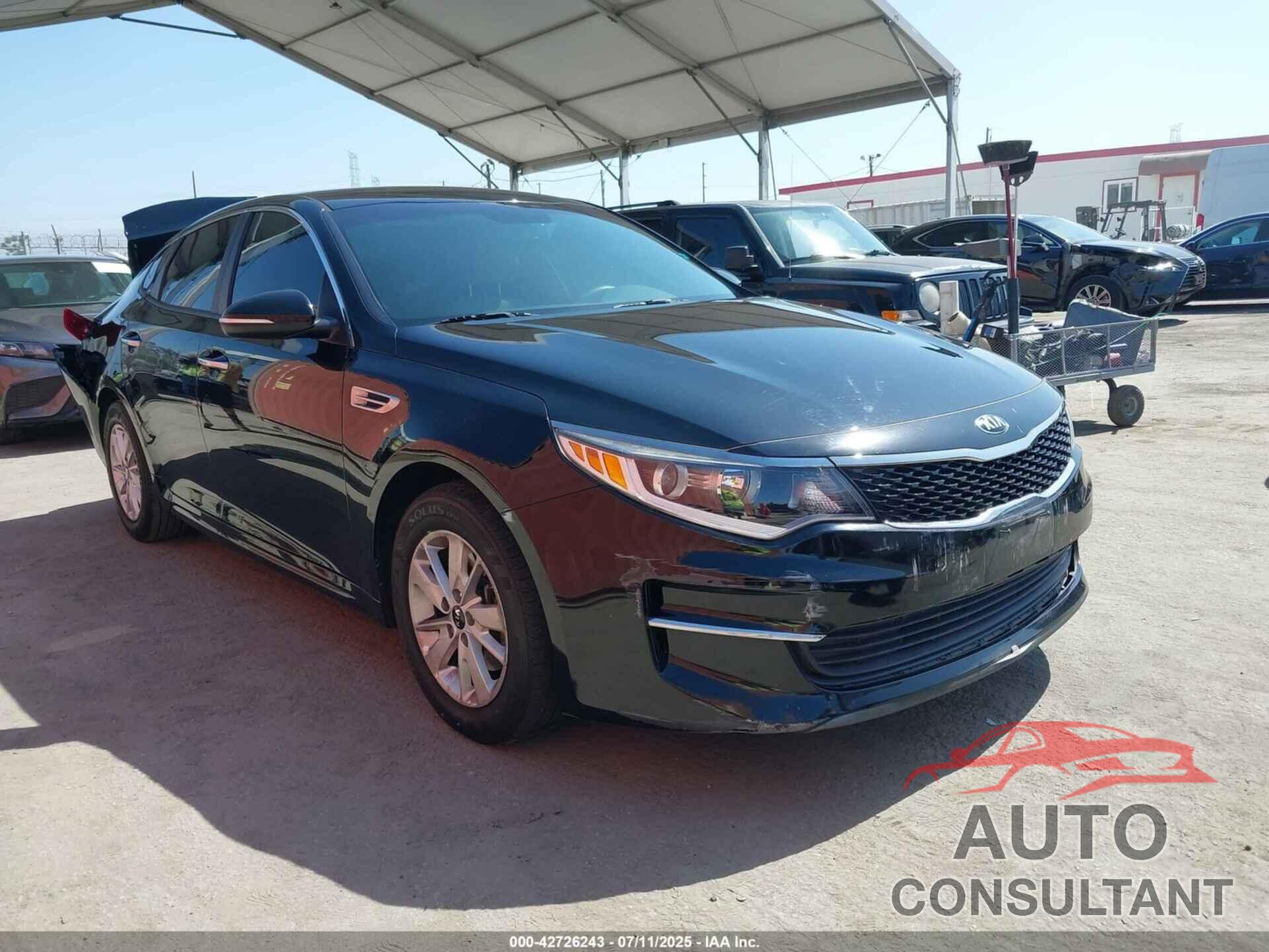 KIA OPTIMA 2016 - 5XXGT4L35GG066555