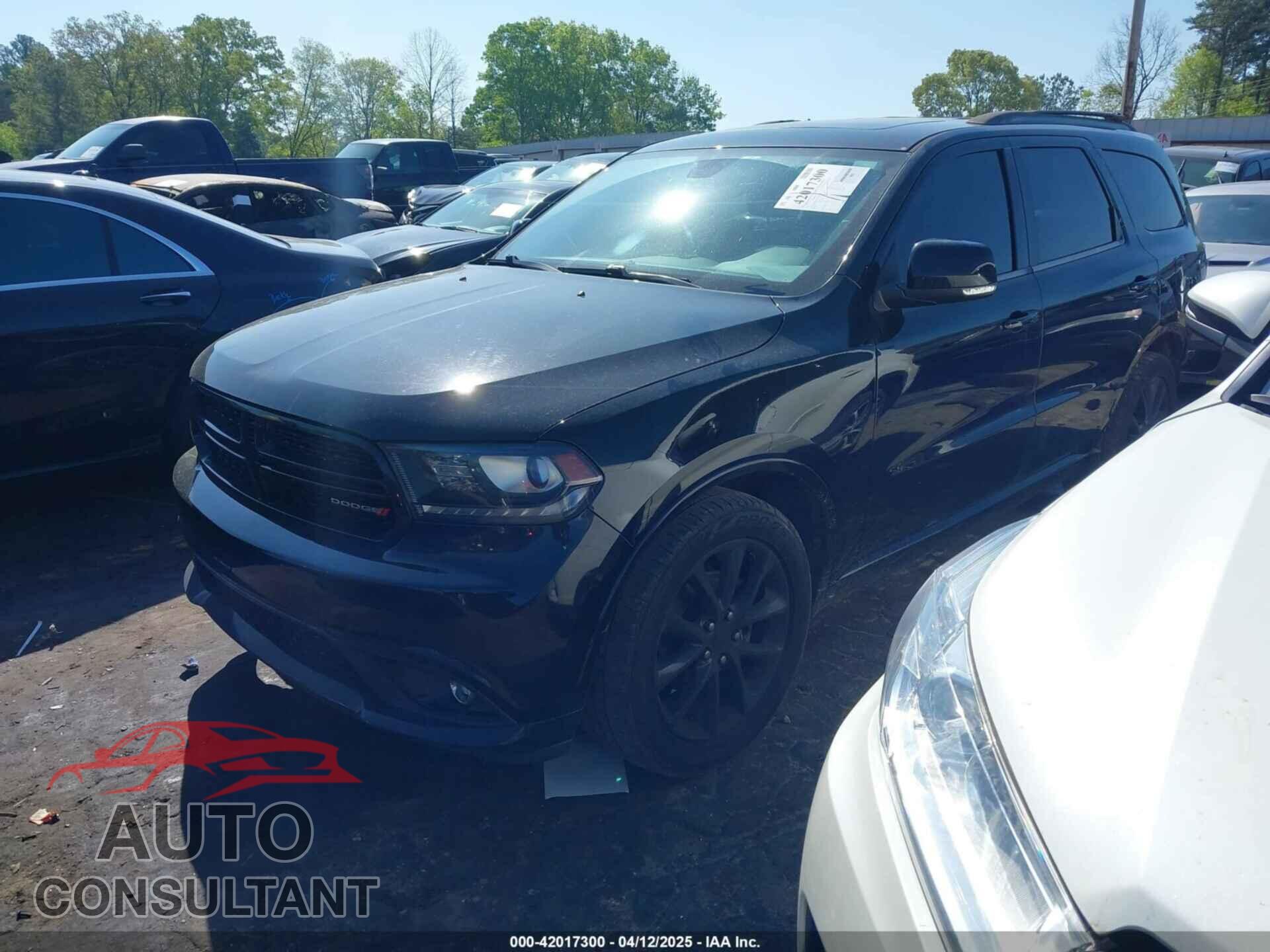 DODGE DURANGO 2017 - 1C4RDHDG9HC917627