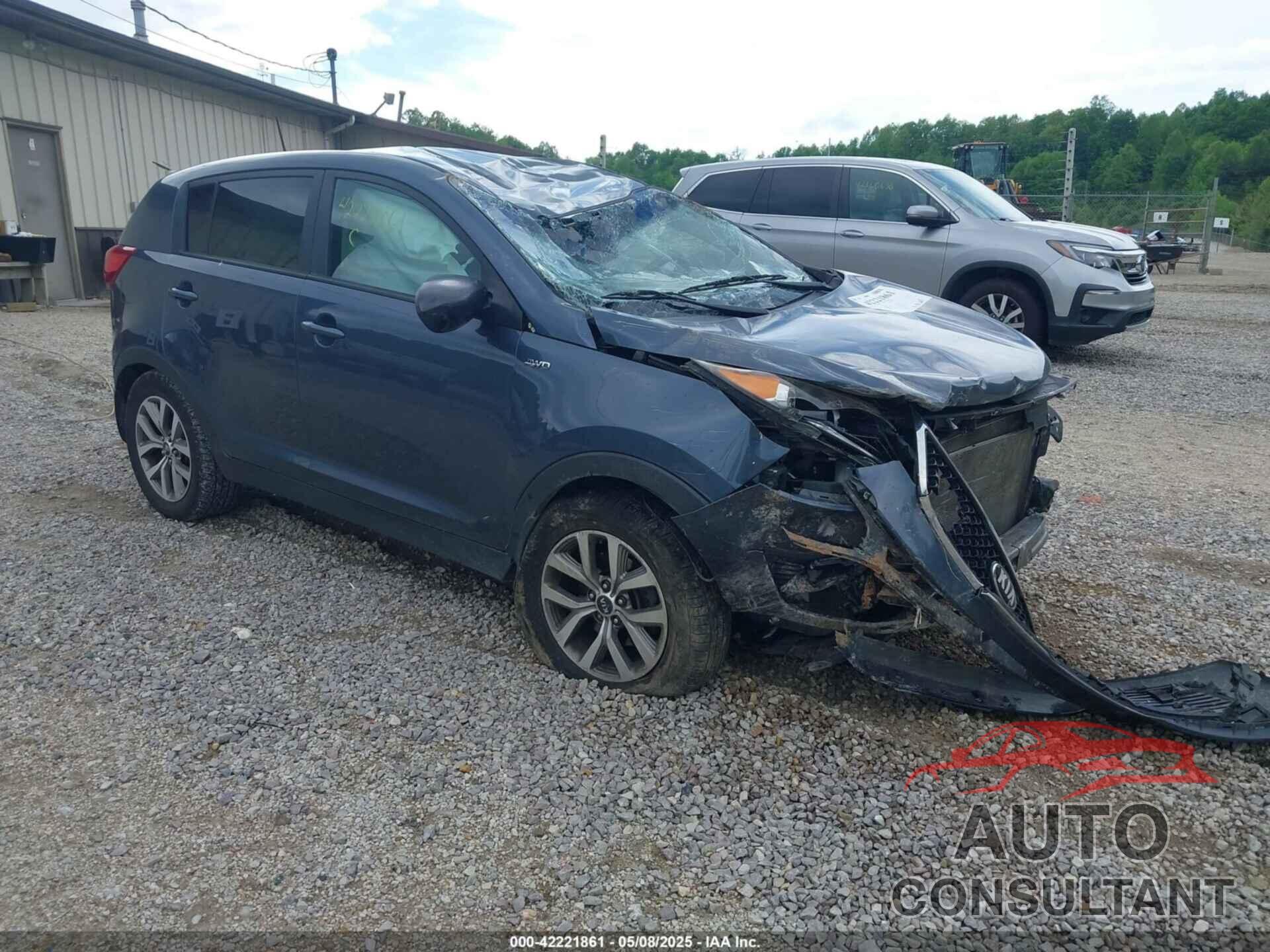 KIA SPORTAGE 2016 - KNDPBCAC6G7833354