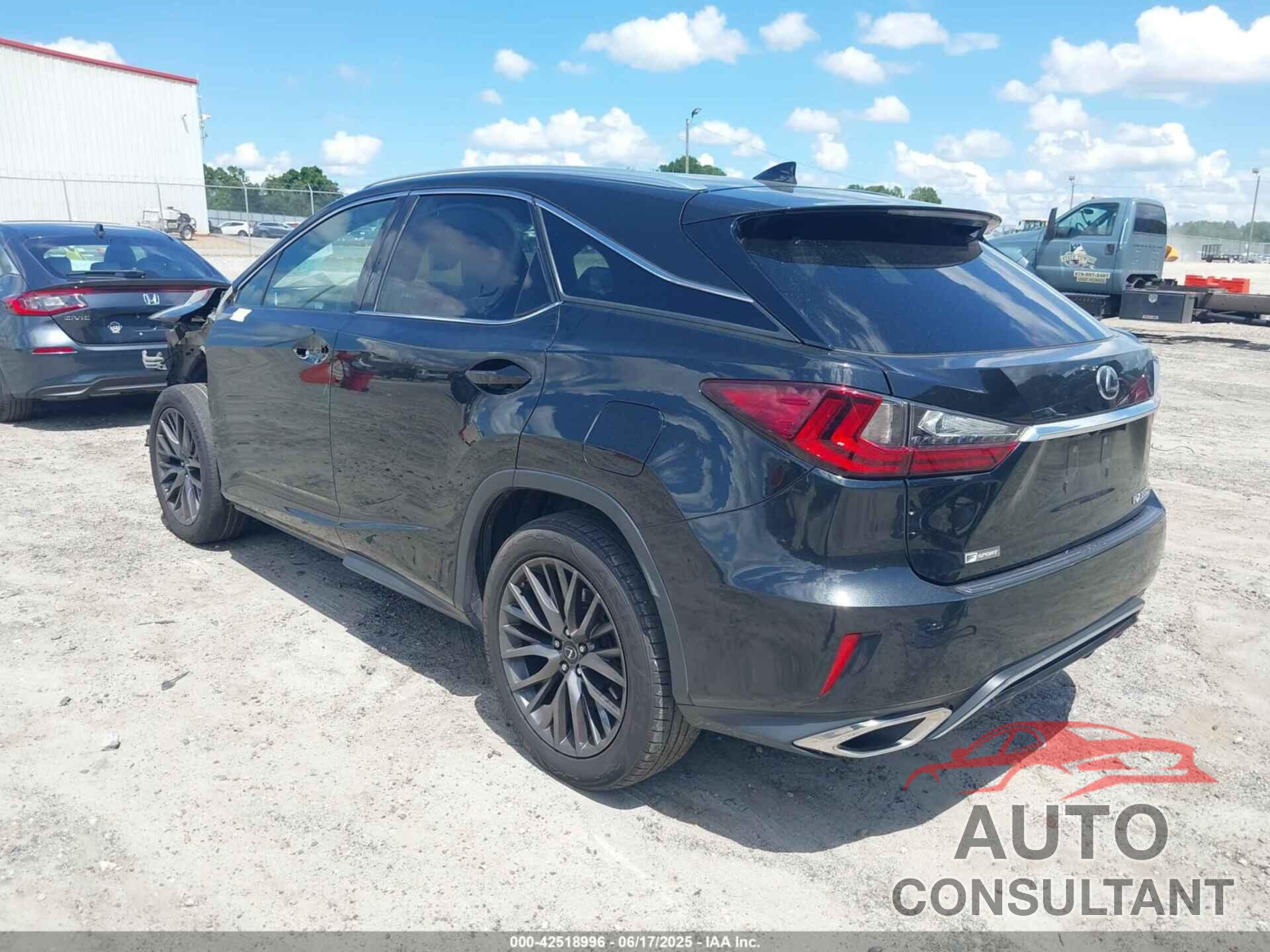 LEXUS RX 350 2018 - 2T2BZMCA6JC149333