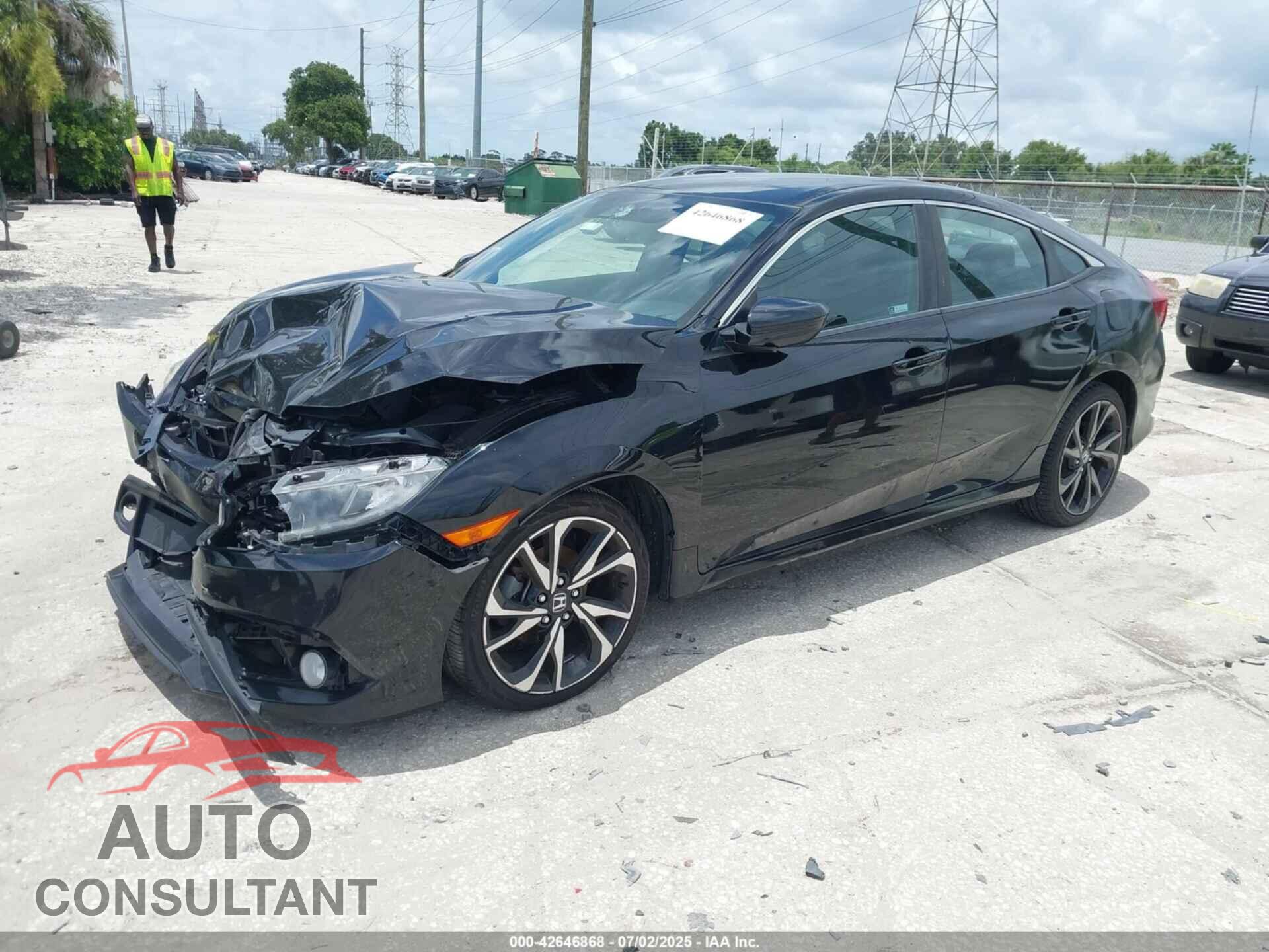 HONDA CIVIC 2019 - 2HGFC2F83KH562470