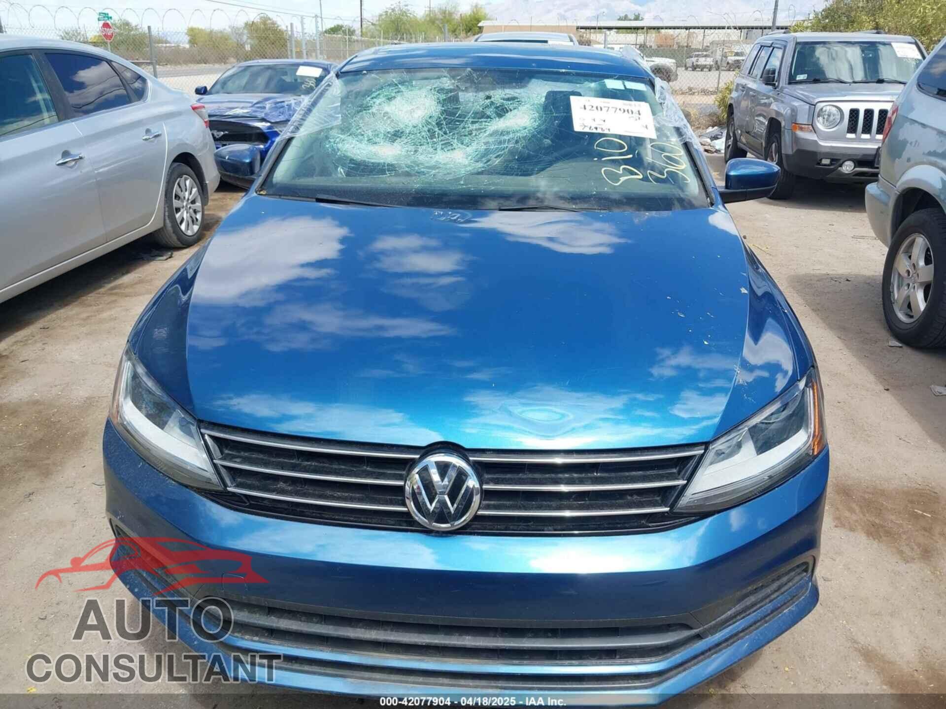 VOLKSWAGEN JETTA 2017 - 3VW2B7AJ1HM387263