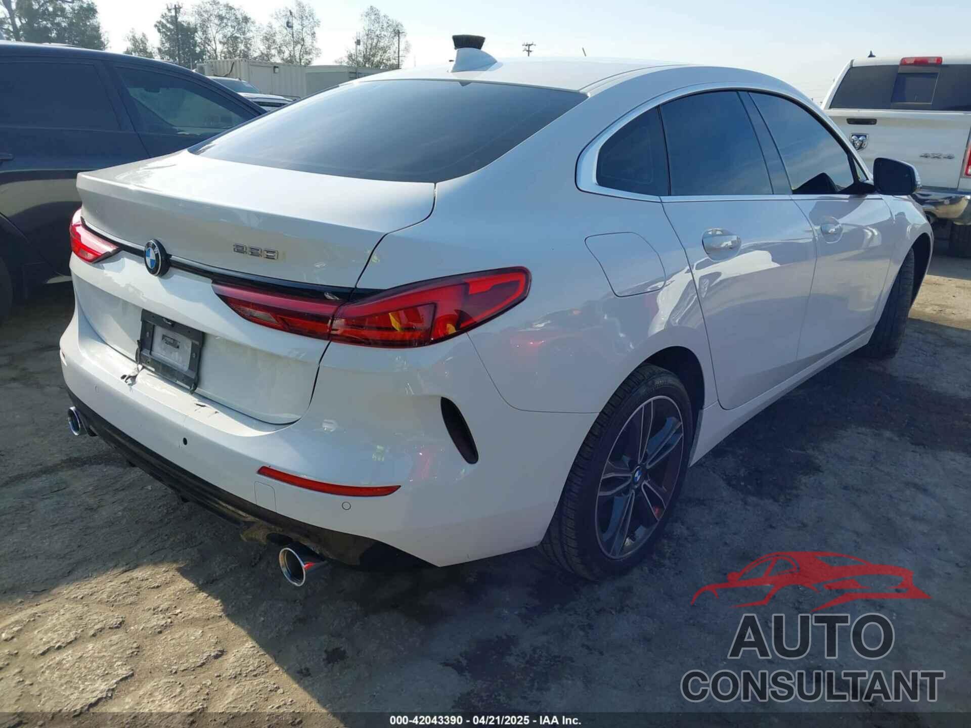BMW 228I GRAN COUPE 2021 - WBA53AK09M7H30650