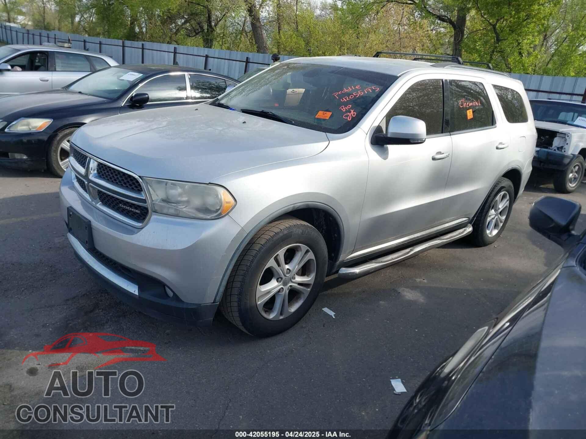 DODGE DURANGO 2011 - 1D4RD4GG4BC742203