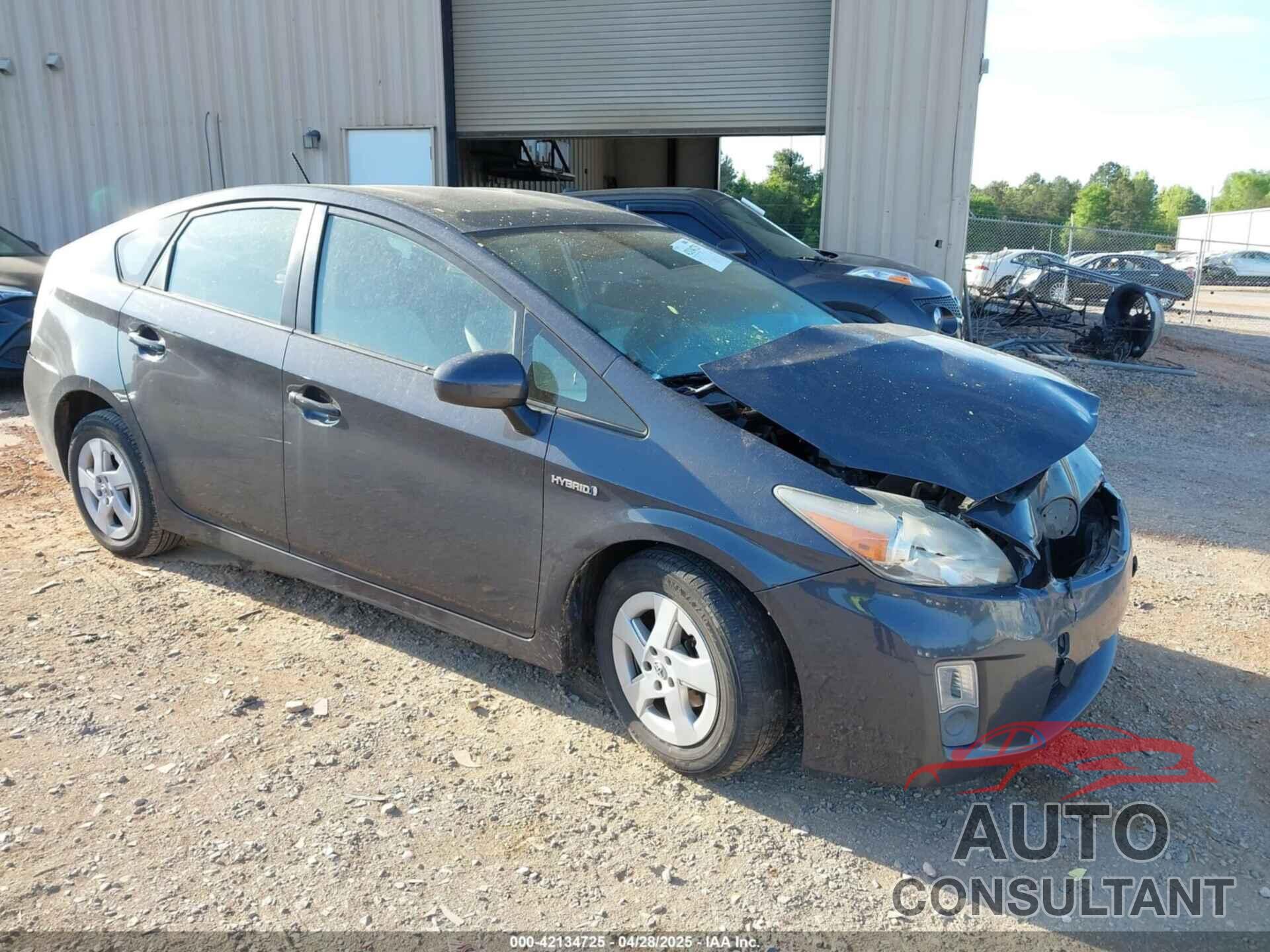 TOYOTA PRIUS 2011 - JTDKN3DU6B5371792