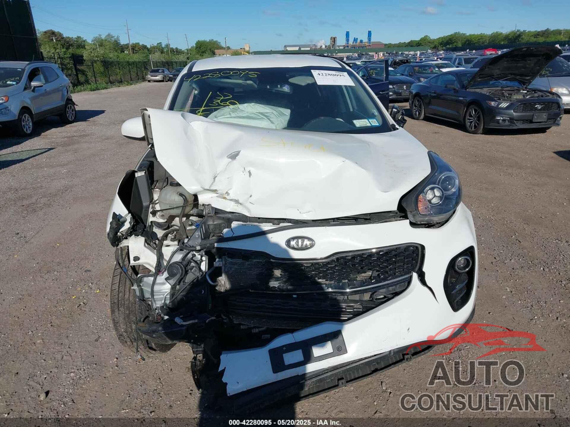 KIA SPORTAGE 2019 - KNDPMCAC5K7608992