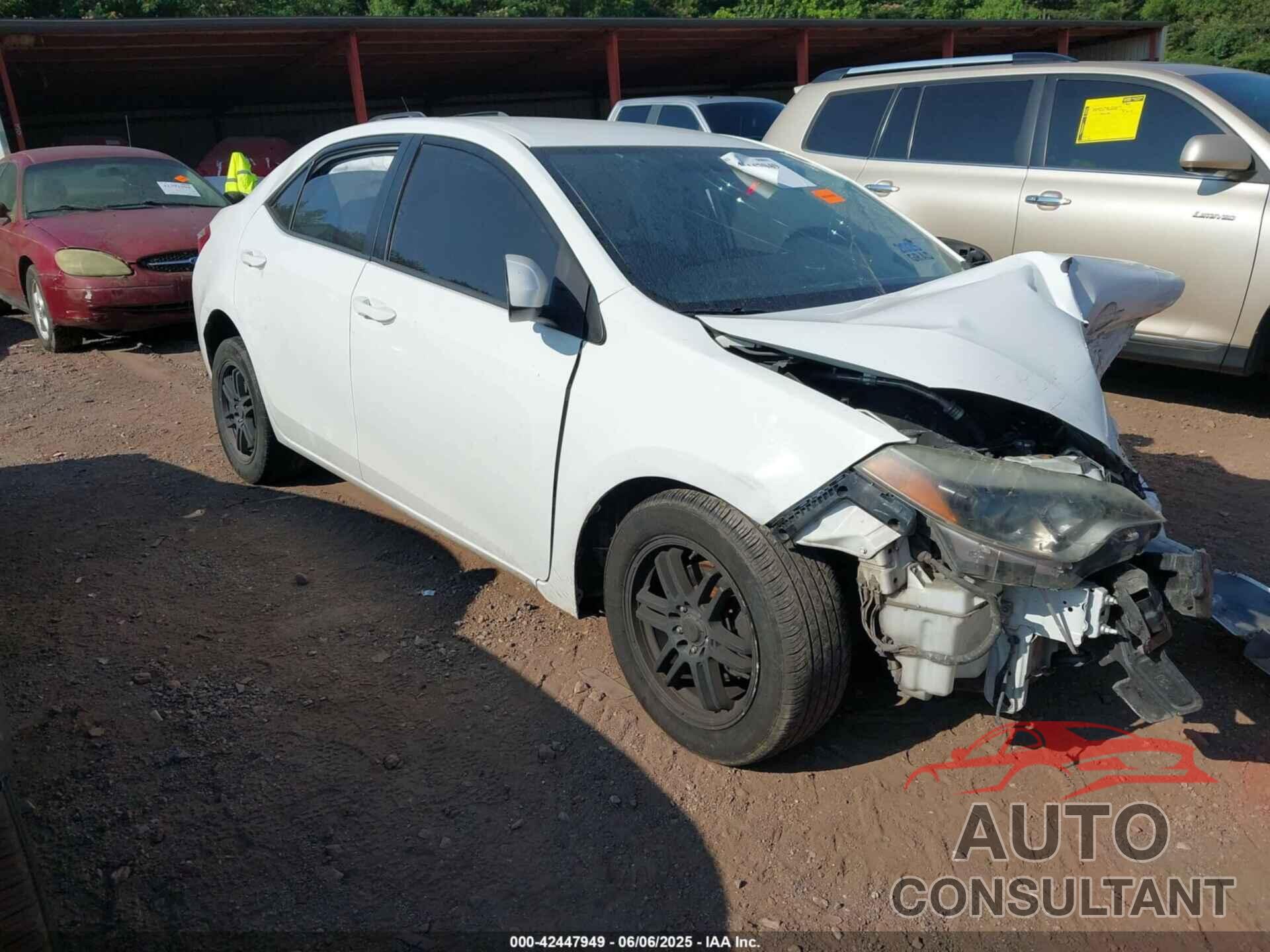 TOYOTA COROLLA 2015 - 2T1BURHE2FC472054
