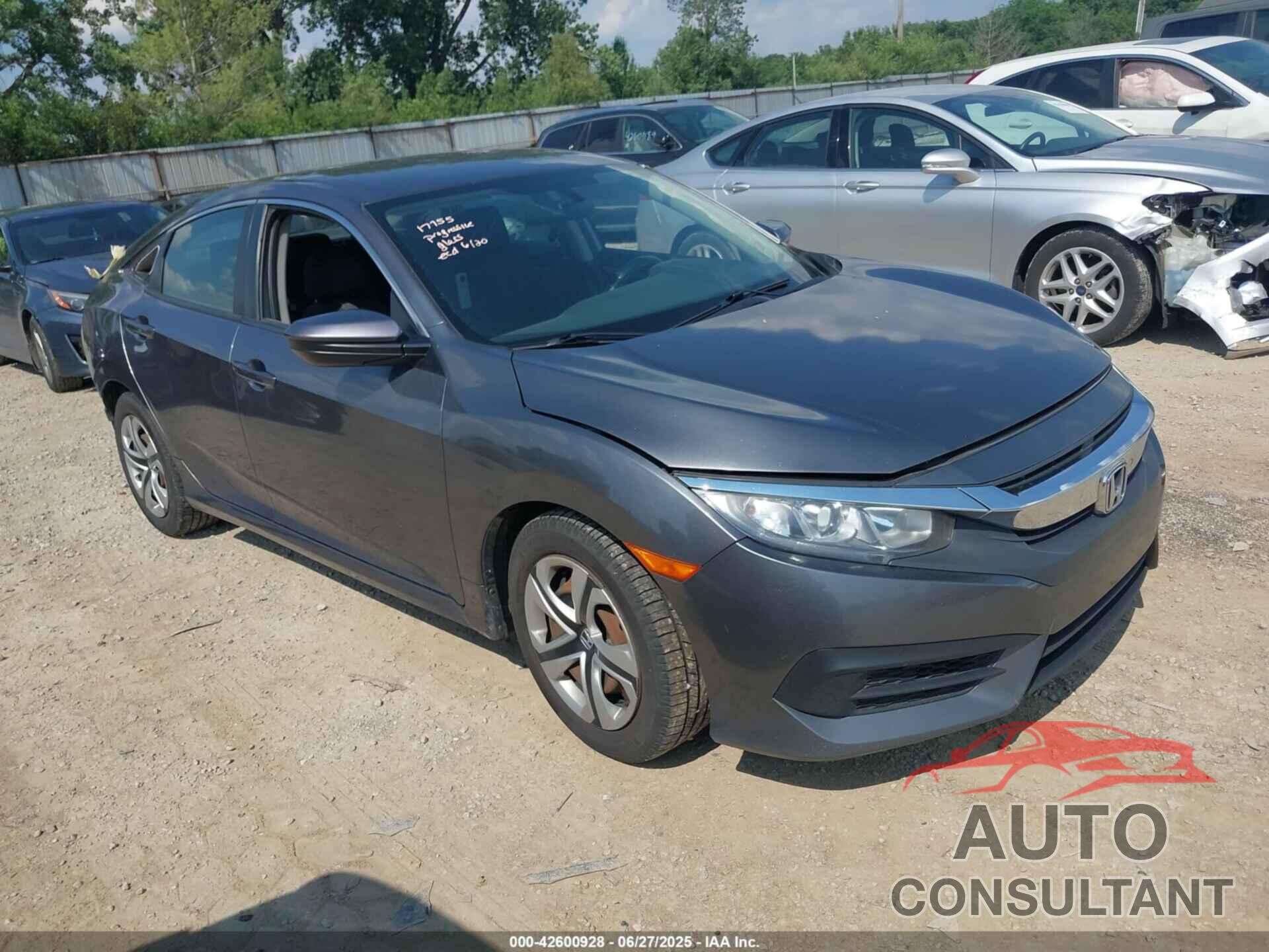 HONDA CIVIC 2017 - 19XFC2F52HE059831