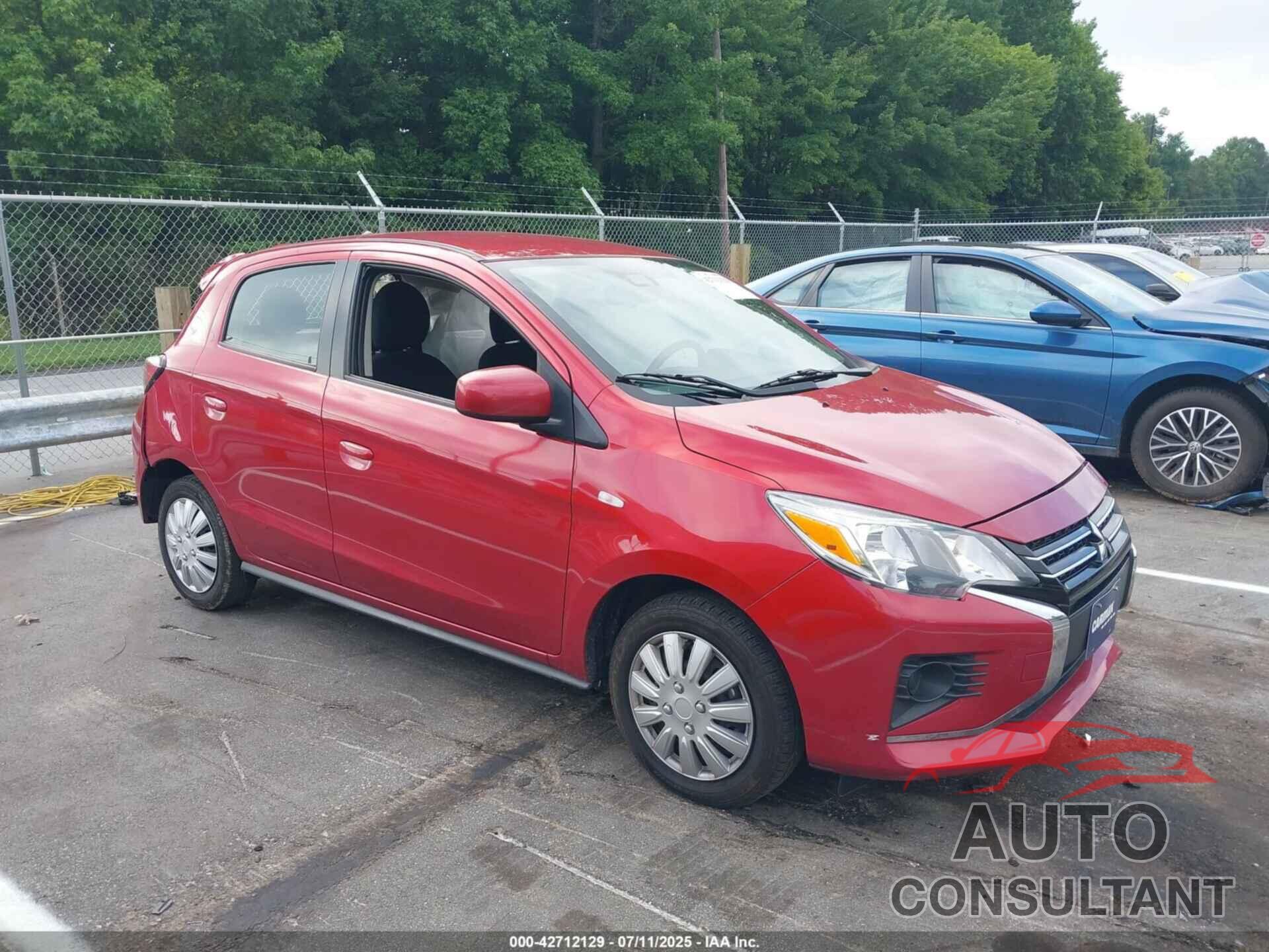 MITSUBISHI MIRAGE 2022 - ML32AUHJ9NH004652