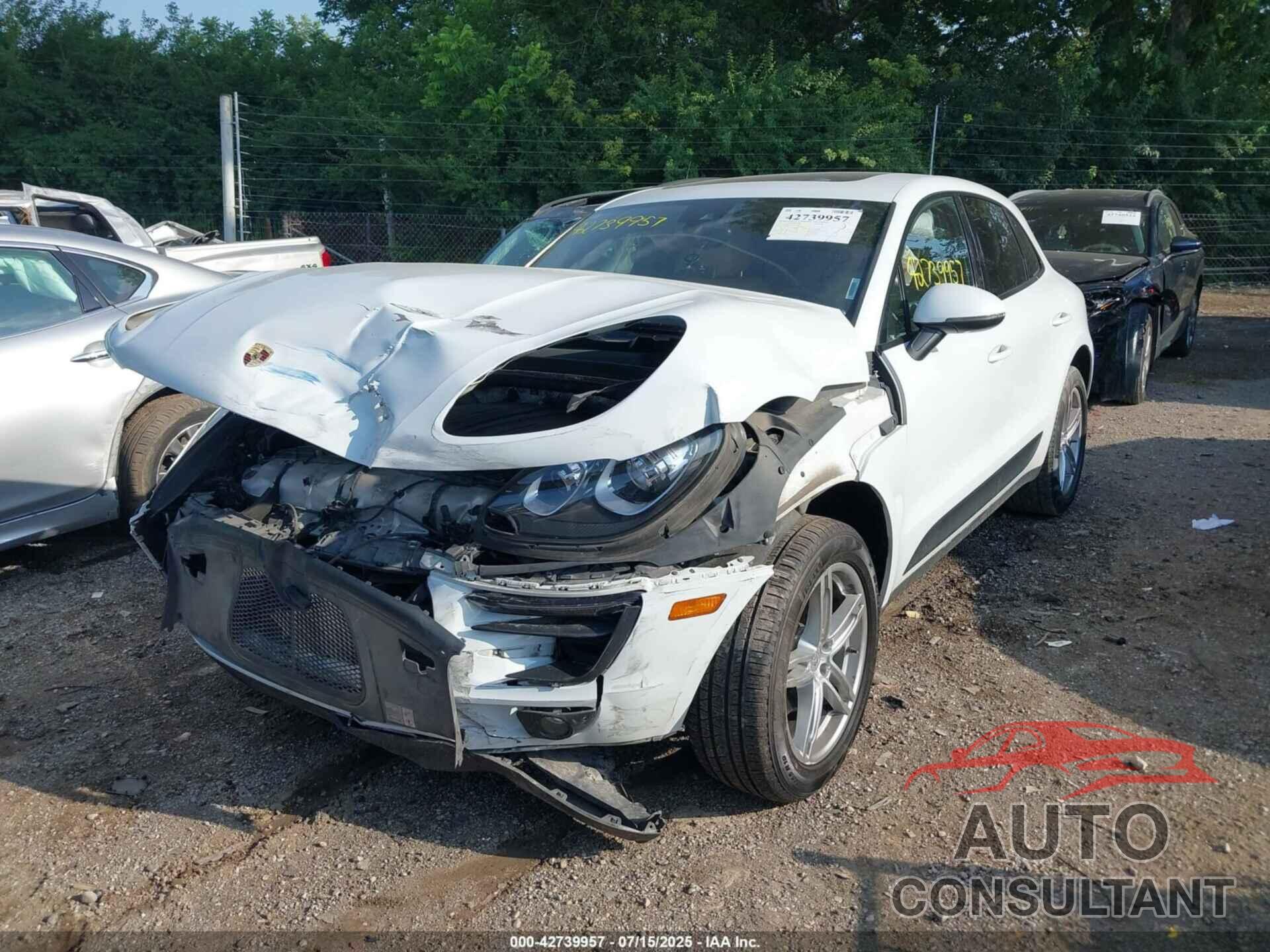 PORSCHE MACAN 2017 - WP1AA2A52HLB83109