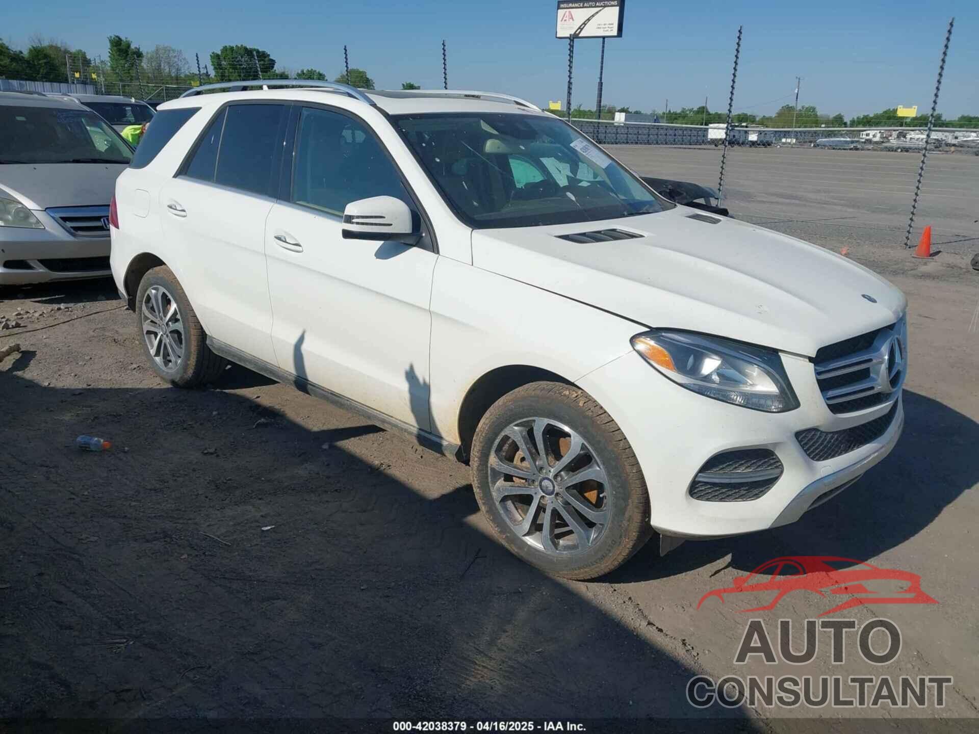 MERCEDES-BENZ GLE 350 2016 - 4JGDA5HB3GA766144