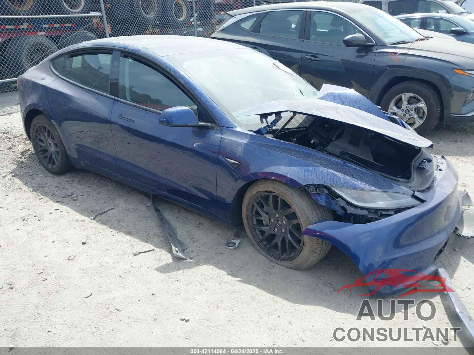 TESLA MODEL 3 2025 - 5YJ3E1EB9SF940283