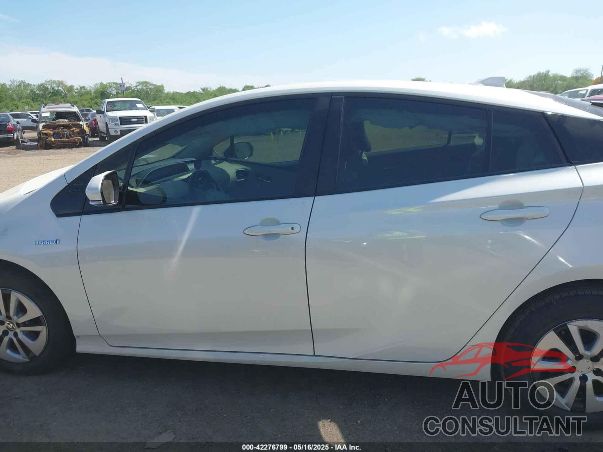 TOYOTA PRIUS 2016 - JTDKARFU3G3004797