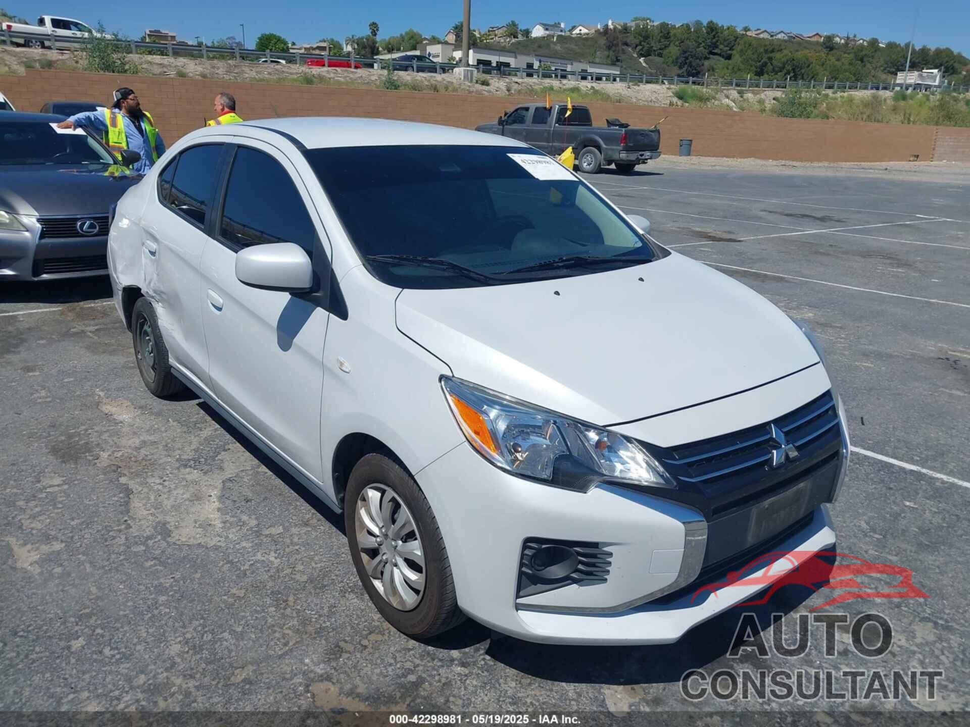 MITSUBISHI MIRAGE G4 2022 - ML32FUFJ7NHF09676