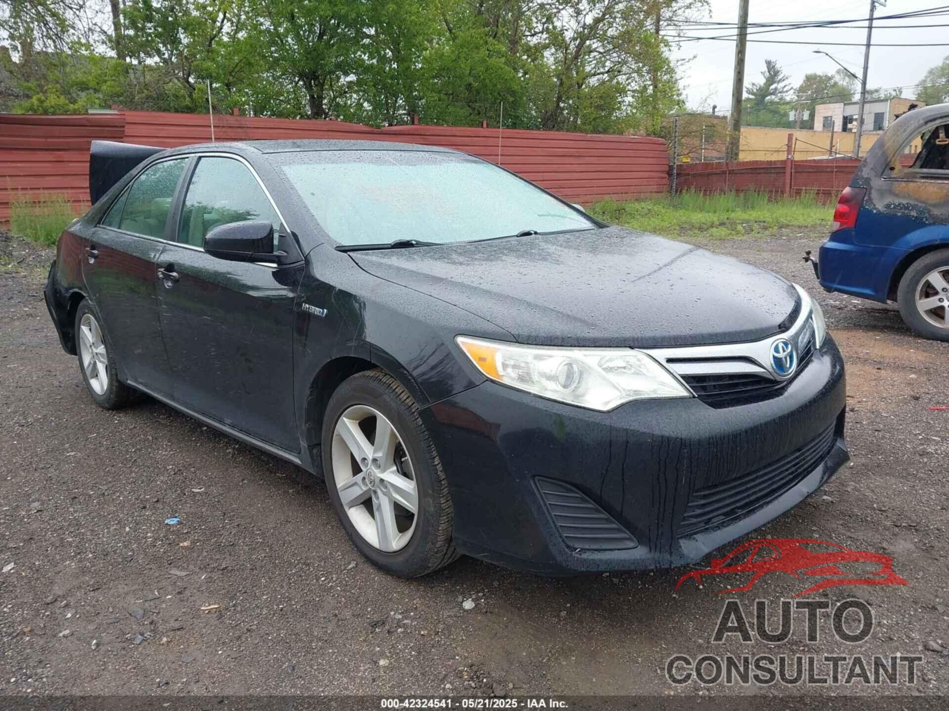 TOYOTA CAMRY HYBRID 2012 - 4T1BD1FK1CU013988