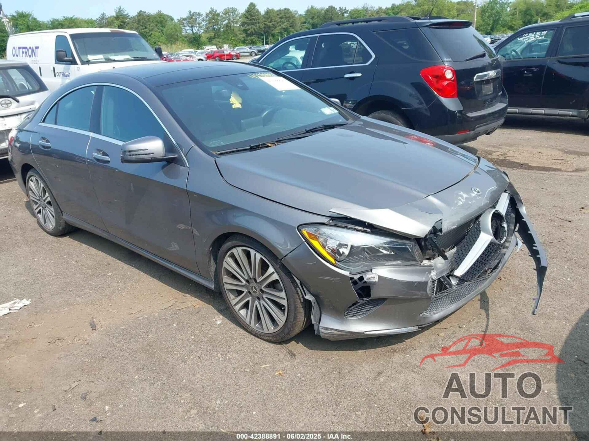 MERCEDES-BENZ CLA 250 2018 - WDDSJ4GB4JN571361